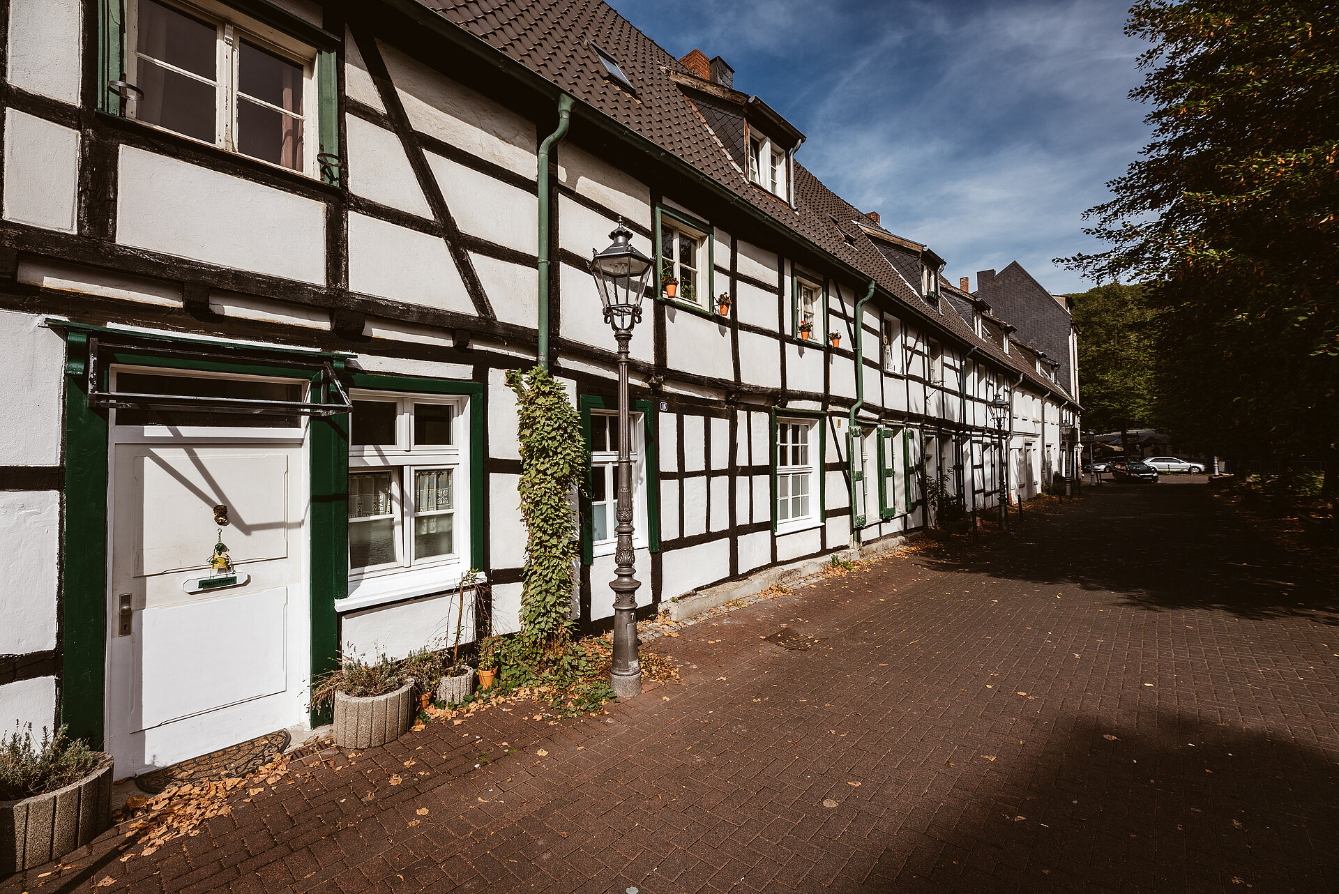 Die Lange Riege in Hagen ist eine Siedlung auf der Route Industriekultur.