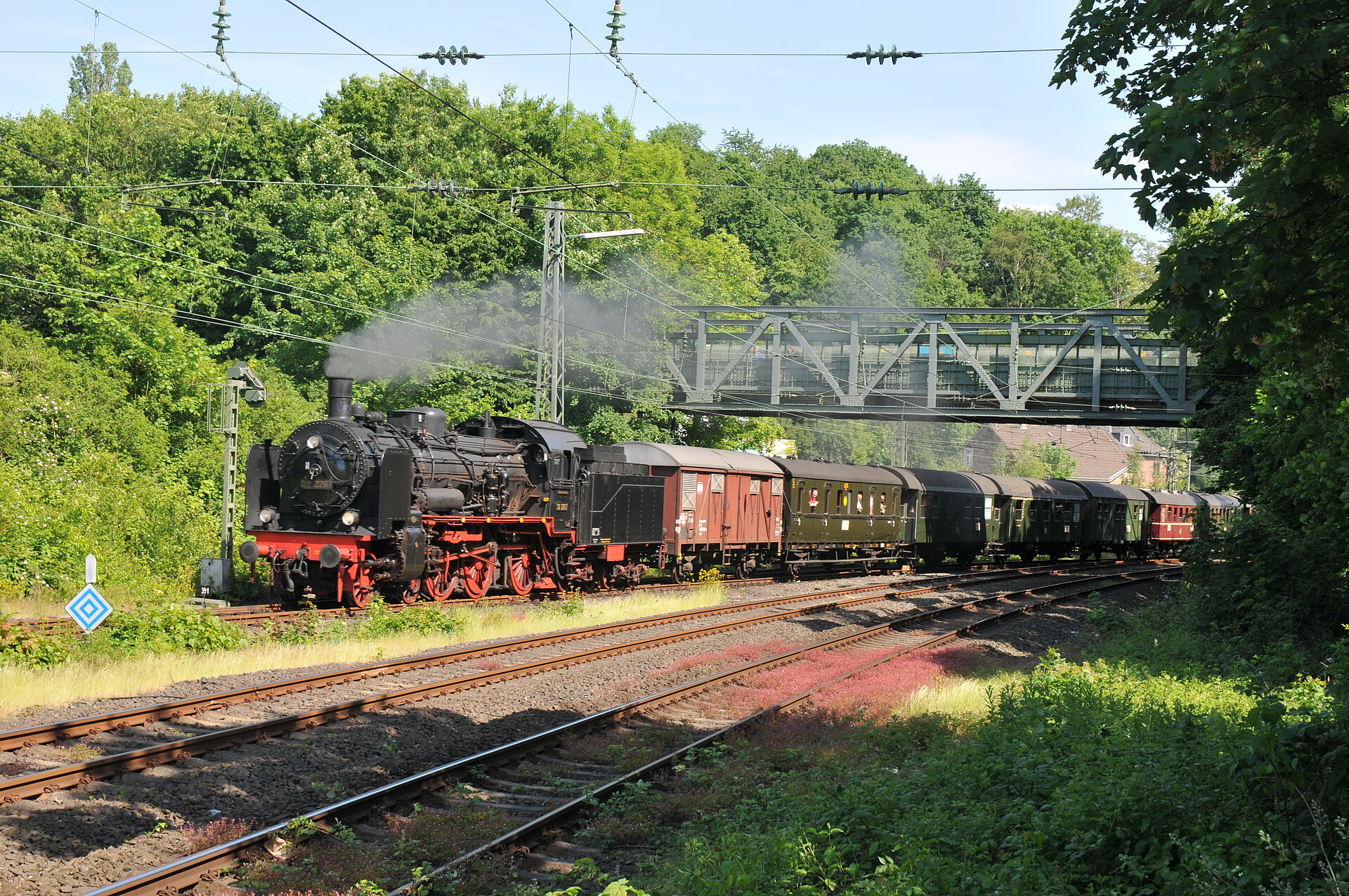 Museumszug in Bochum.