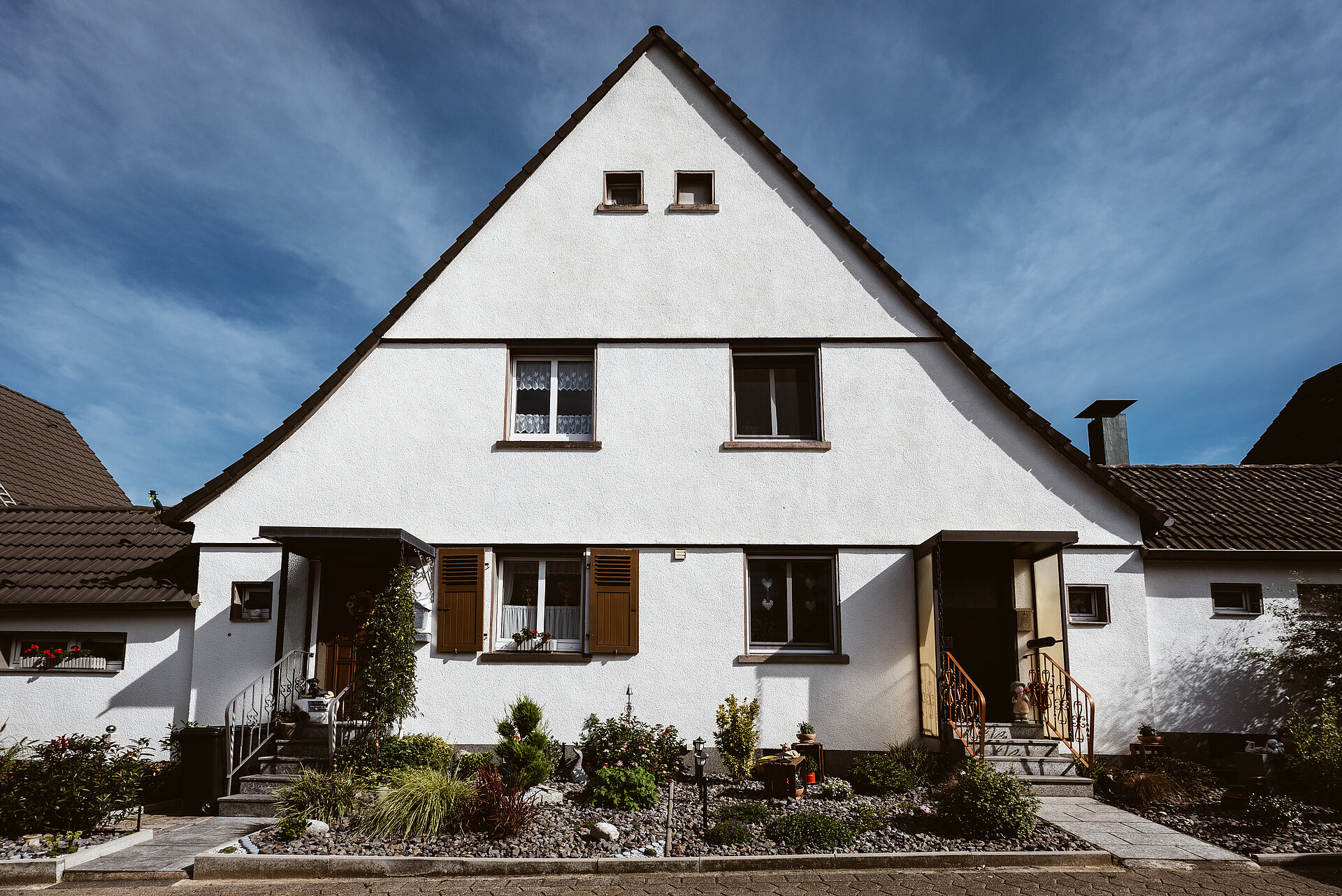 Die Siedlung Dahlhauser Heide in Bochum.