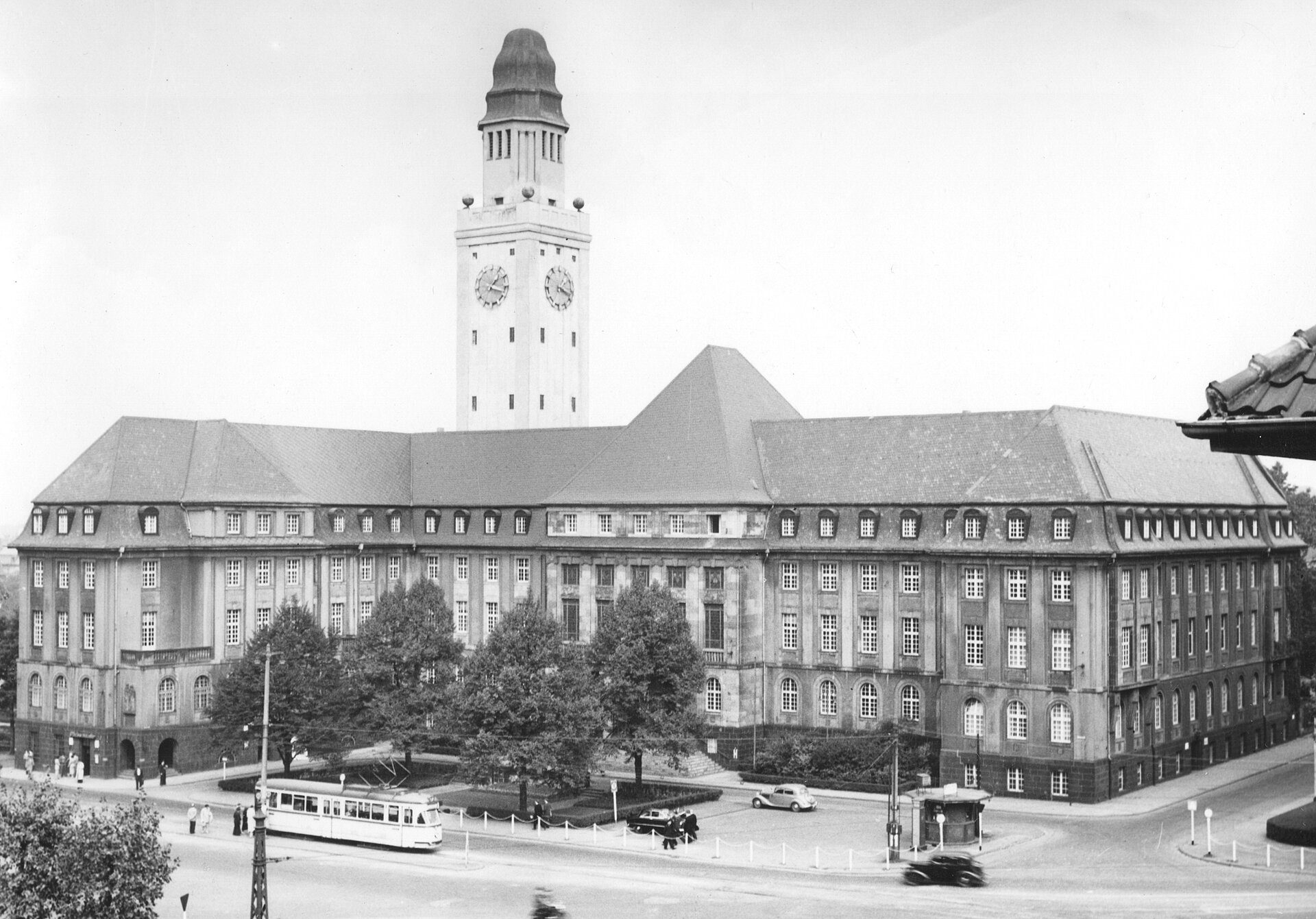 Rathaus Buer, 1954.