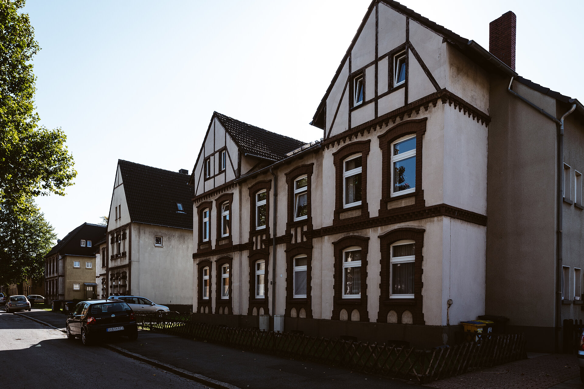Die Alte Kolonie Eving in Dortmund.
