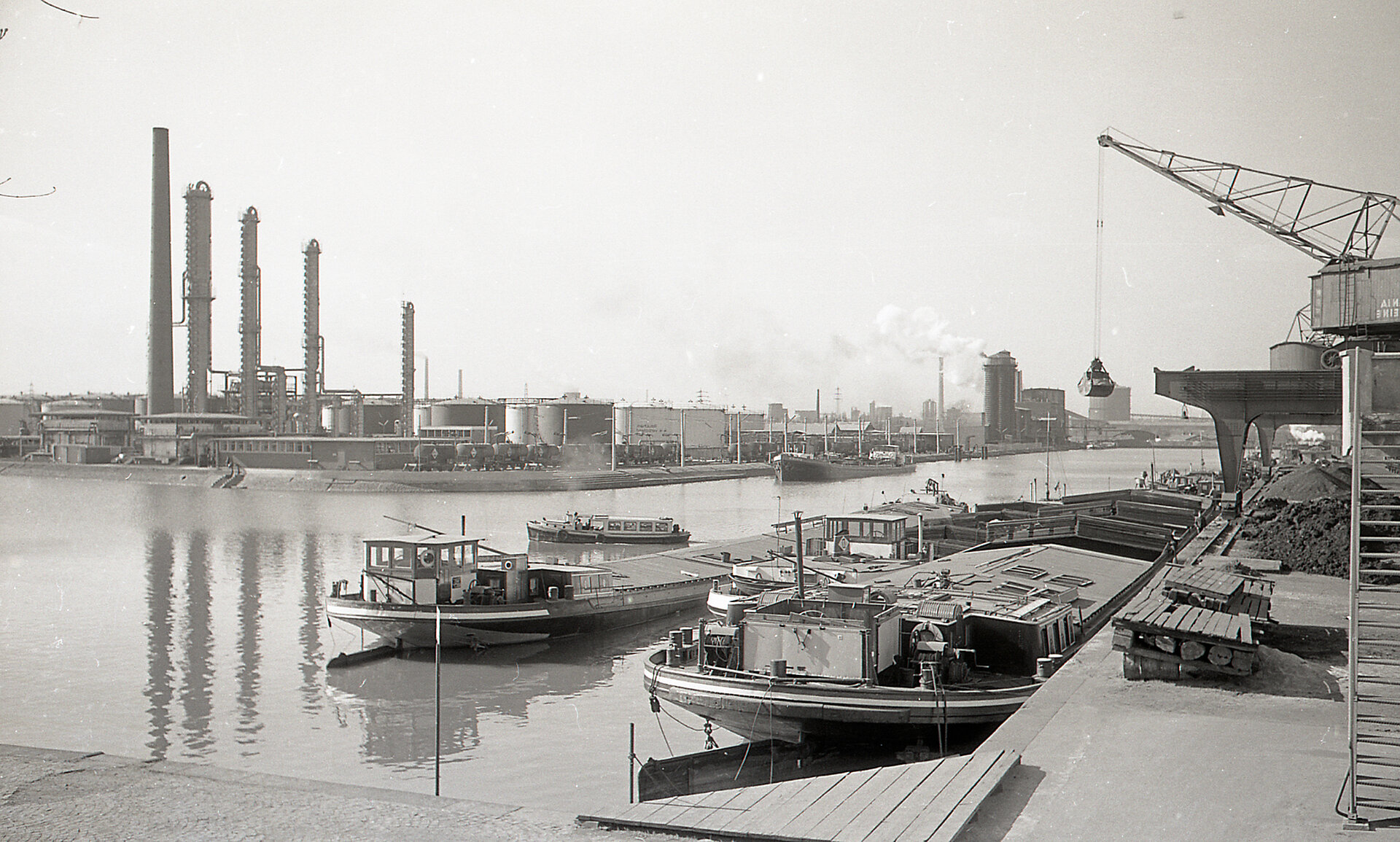 Stadthafen Gelsenkirchen, 1965.