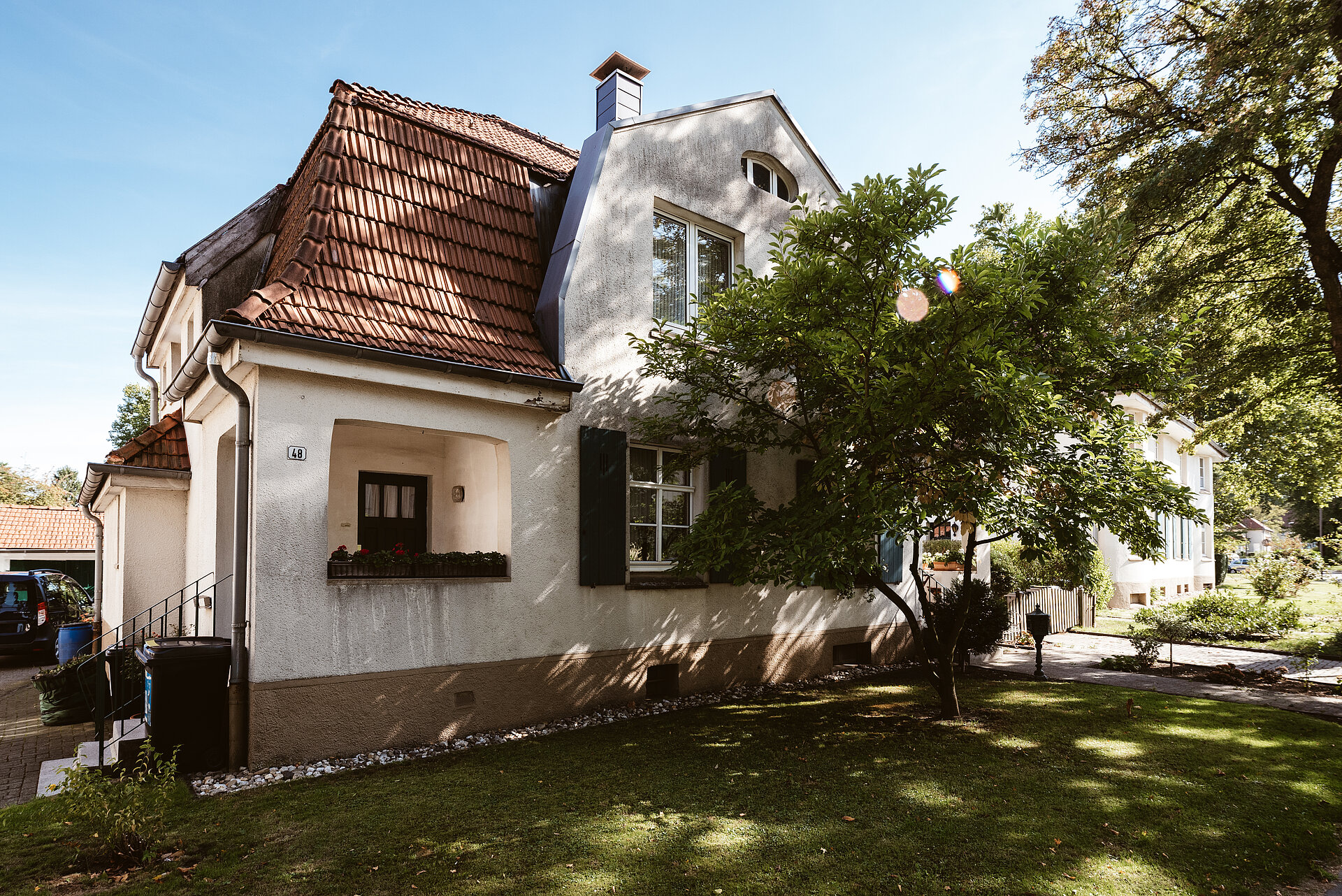 Die Siedlung Teutoburgia in Herne wurde um 1909 parallel zur gleichnamigen Zeche erbaut. 
