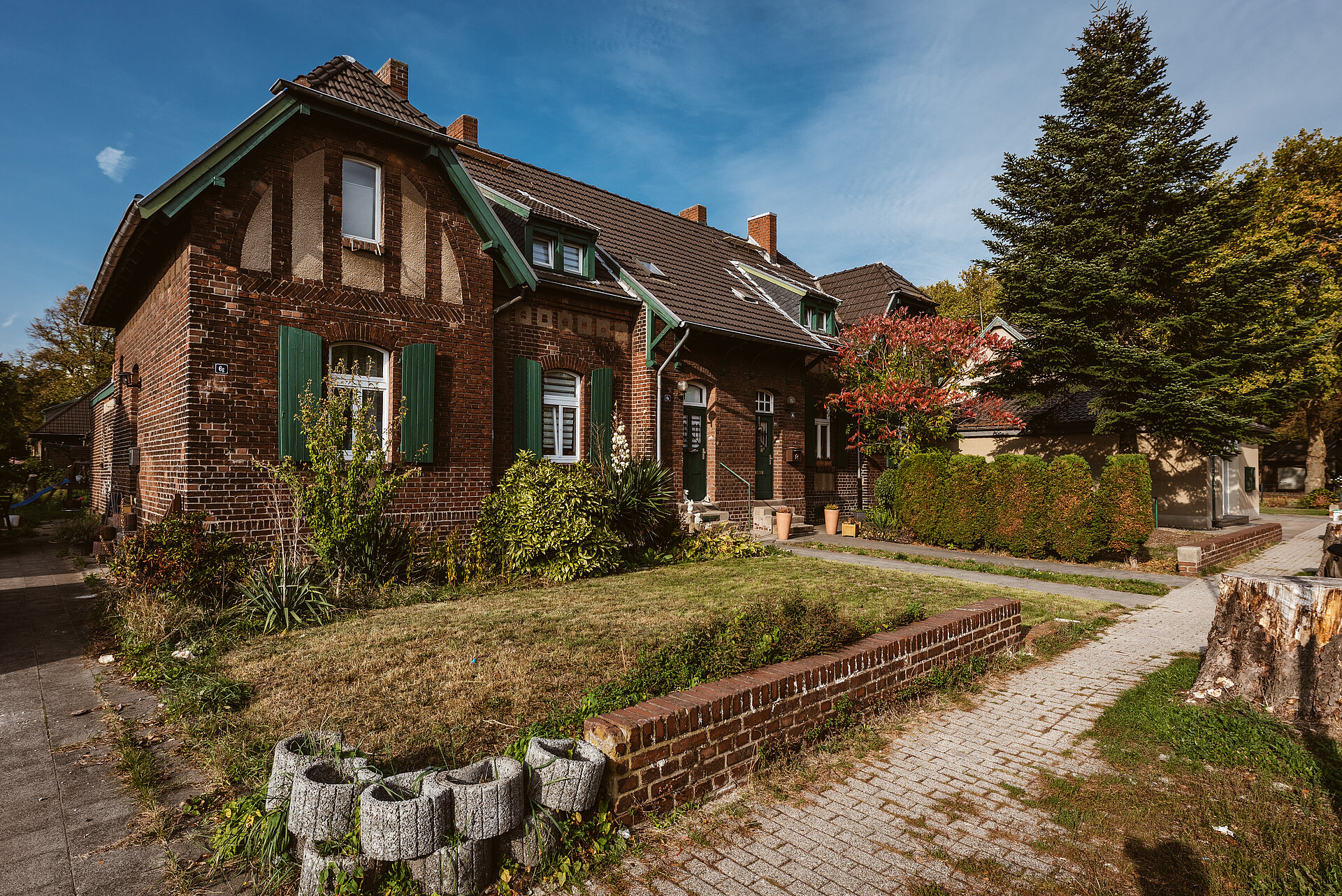 Siedlung Rheinpreußen in Duisburg.