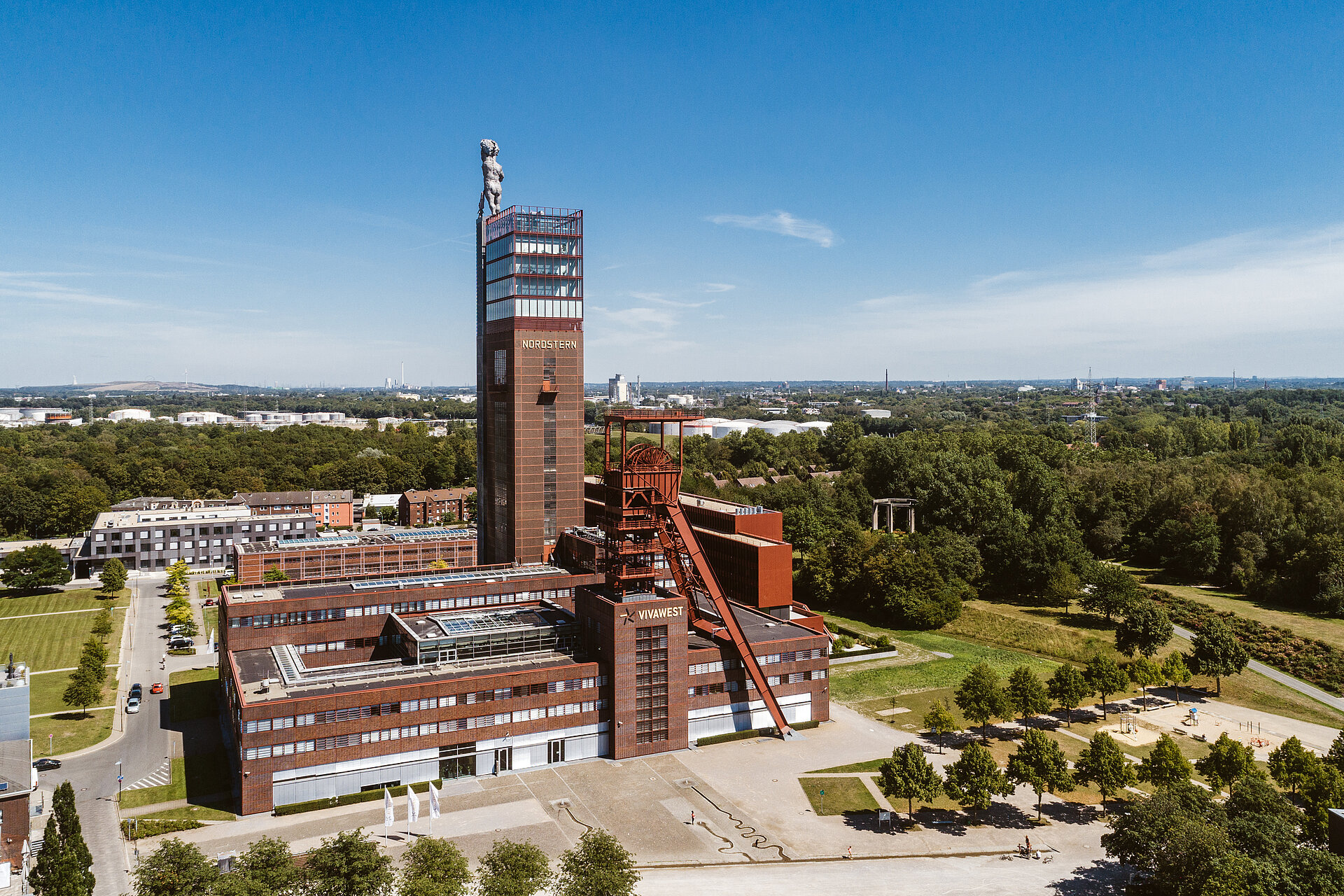 Nordsternturm im Nordsternpark Gelsenkirchen.