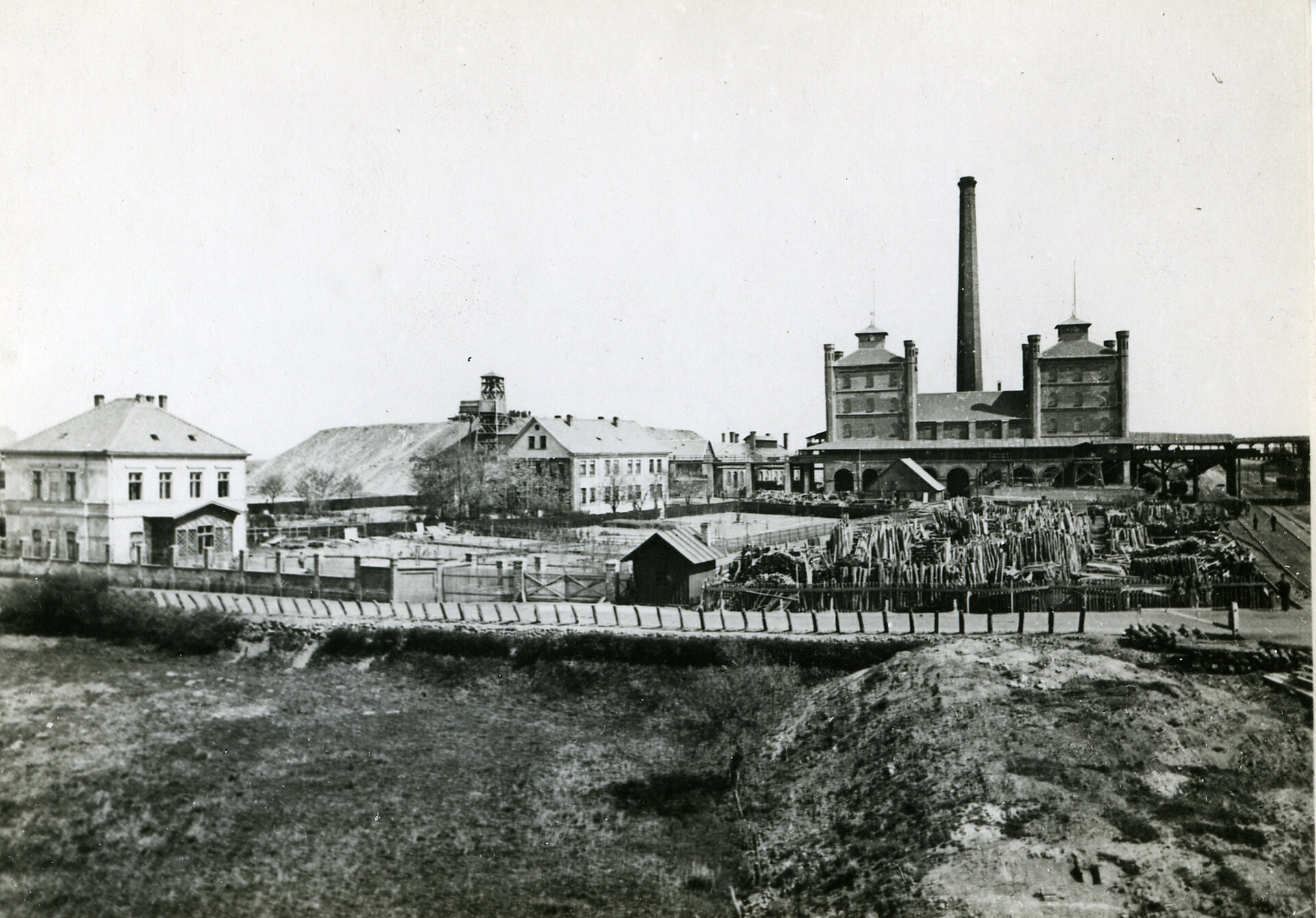 Zeche Holland 1/2 mit den beiden Malakow-Türmen, 1900.