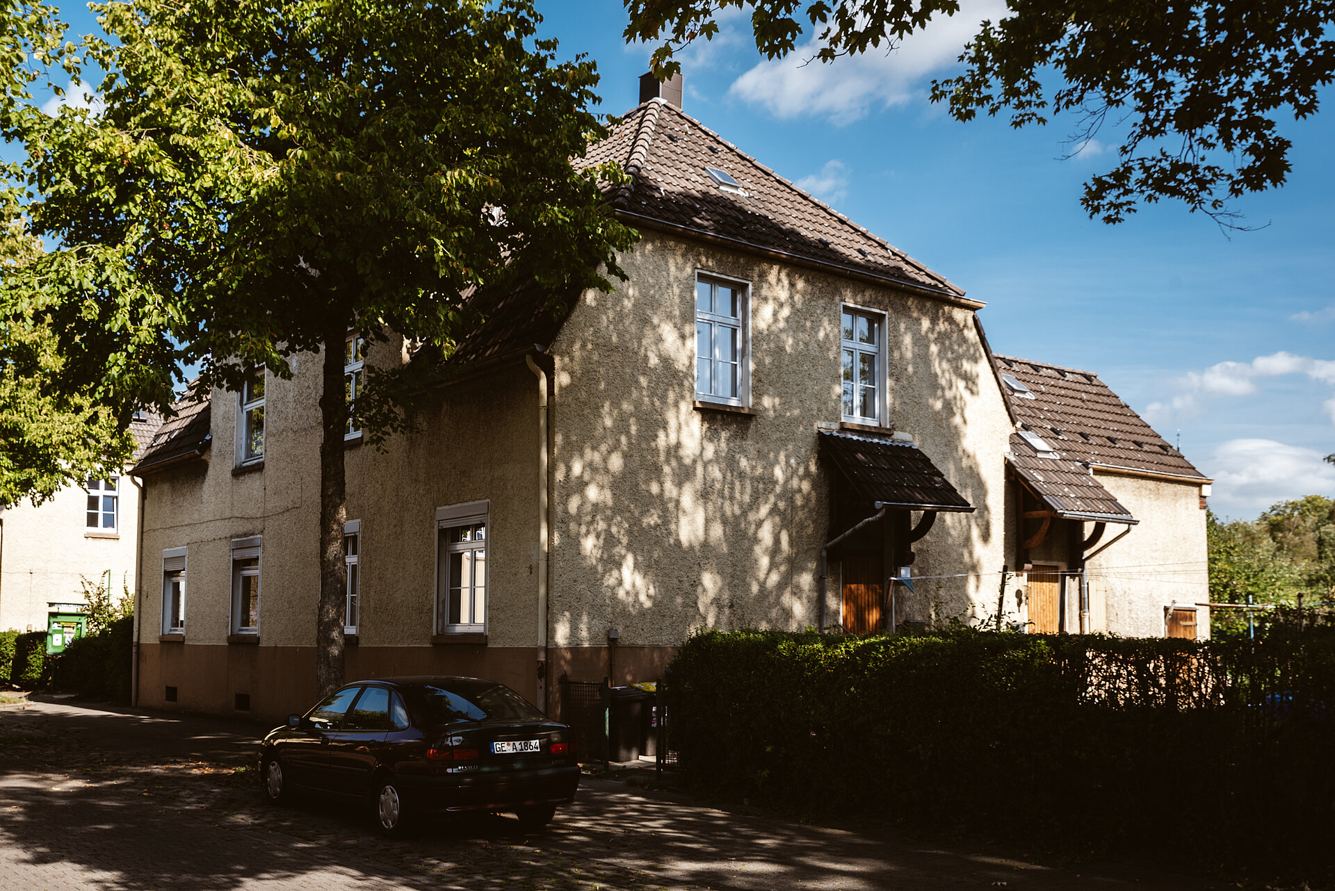Die Siedlung Flöz Dickebank in Gelsenkirchen.