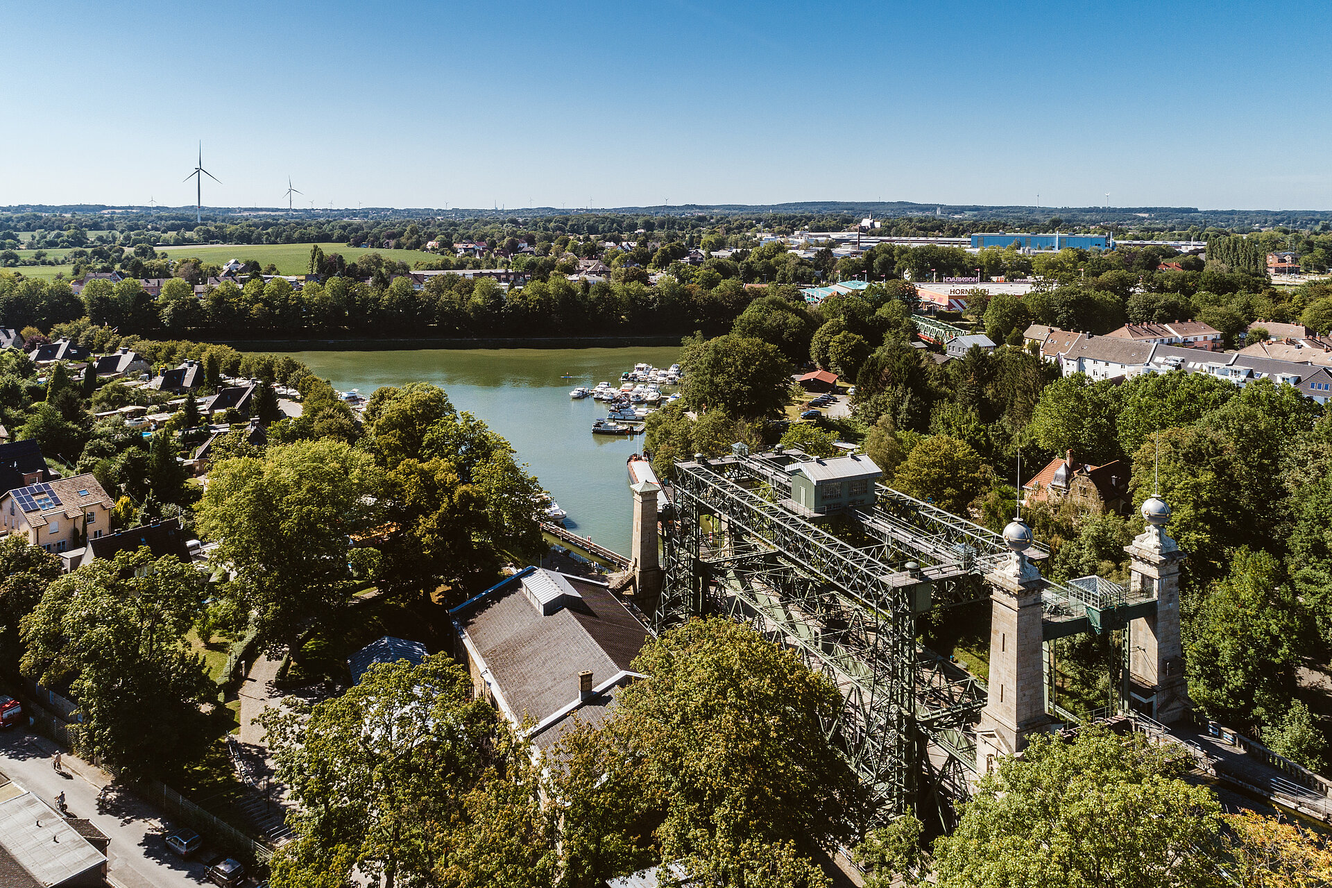 Das Schiffshebewerk Henrichenburg in Waltrop.