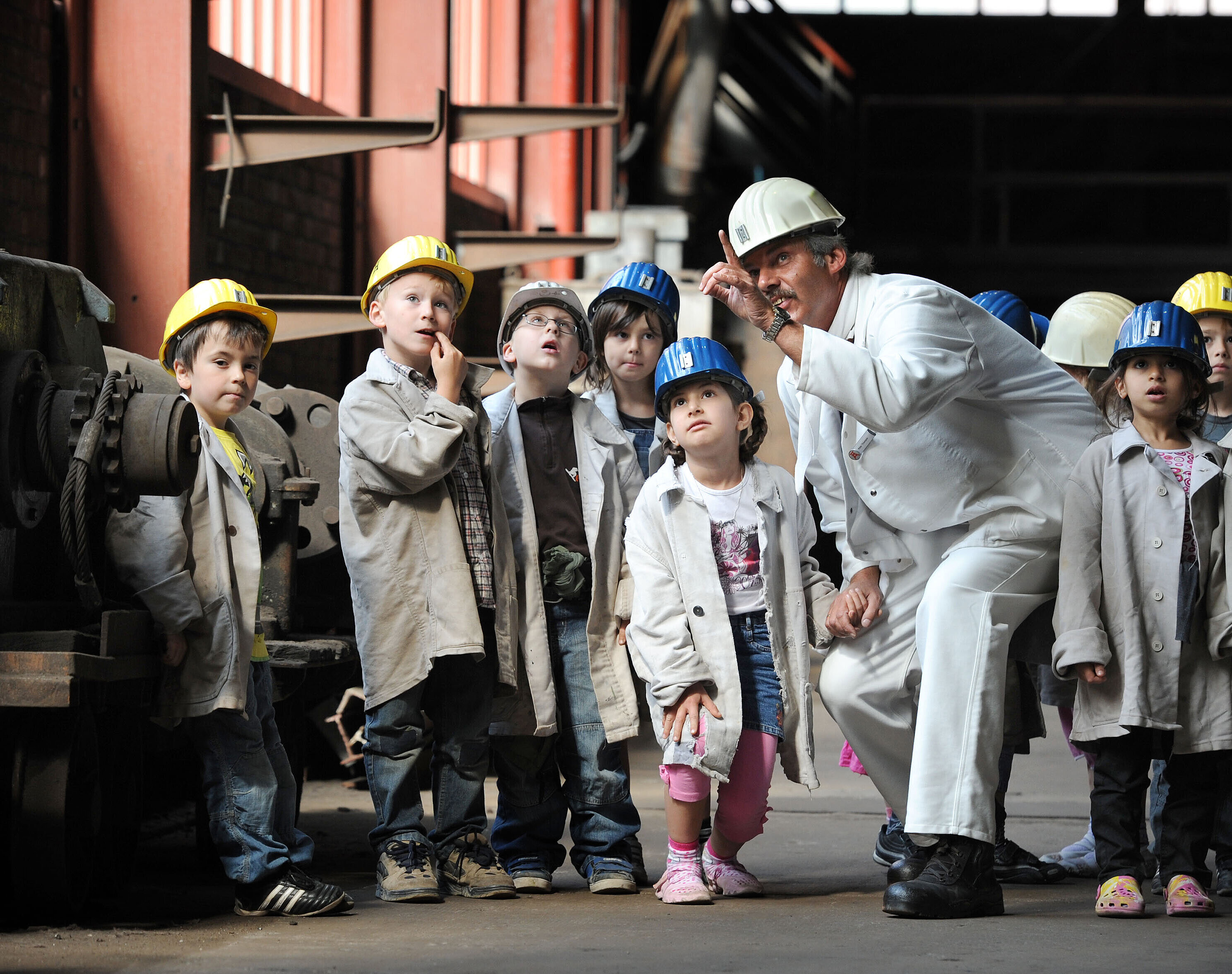 Kinderführung auf Zollverein