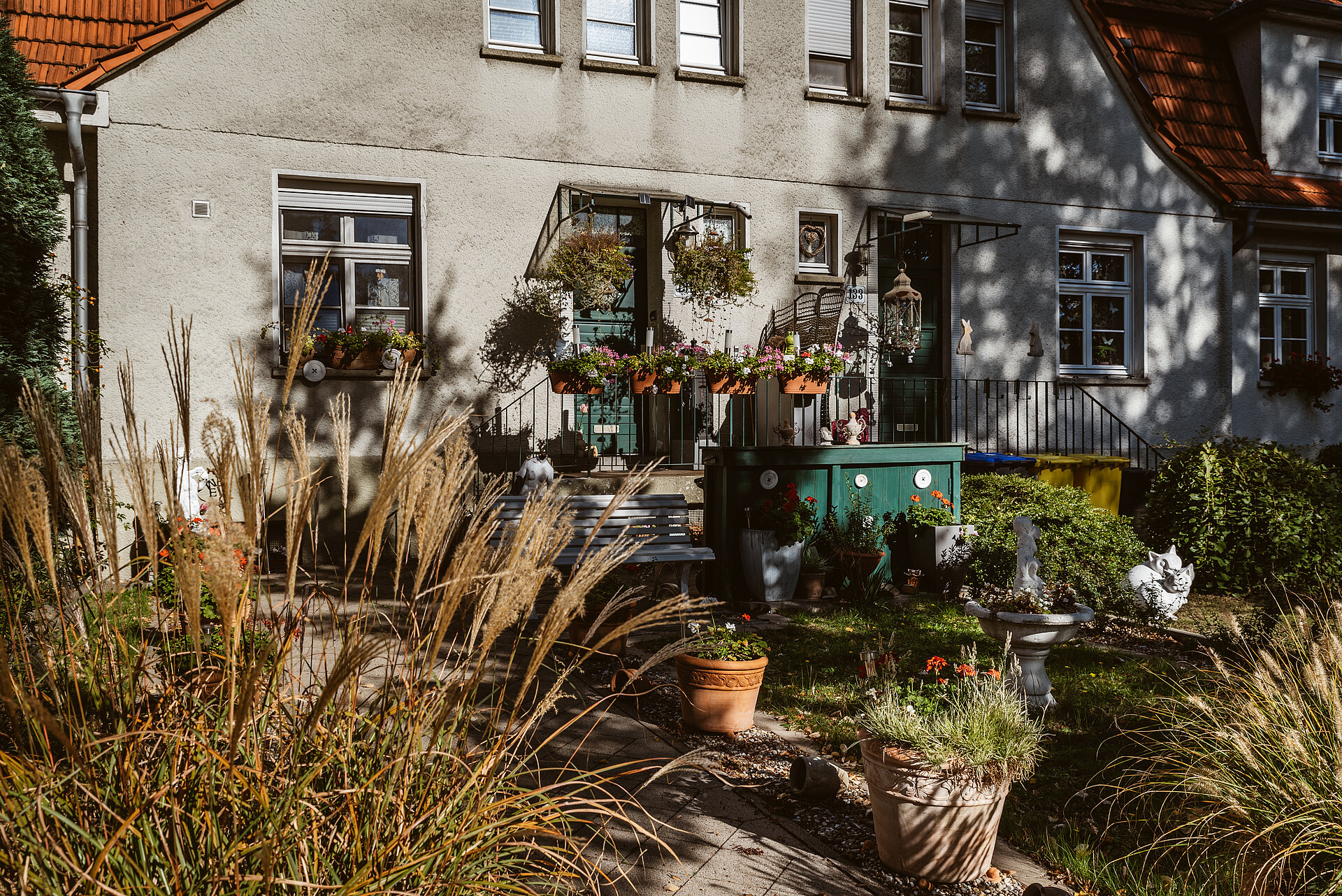 Die Gartenstadt Welheim in Bottrop.