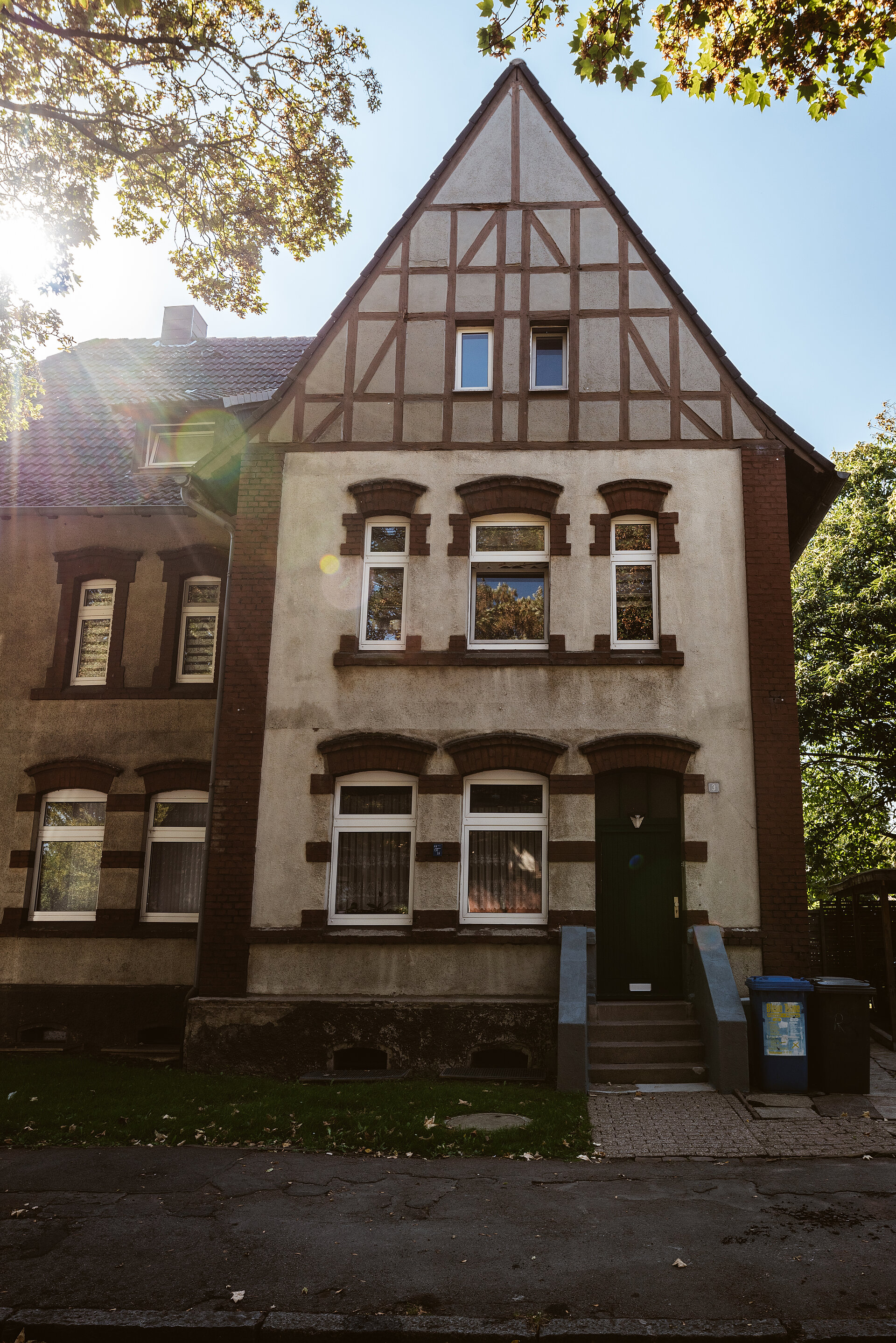 Die Alte Kolonie Eving in Dortmund.