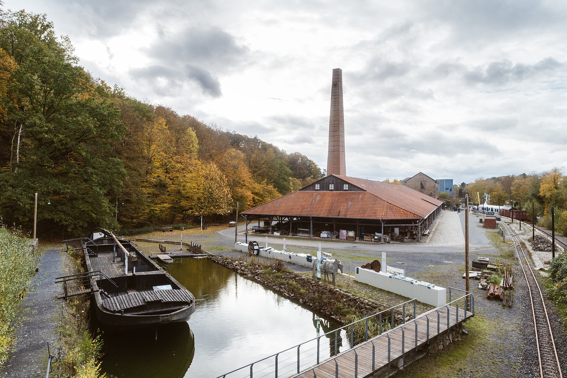 Die Zeche Nachtigall in Witten.