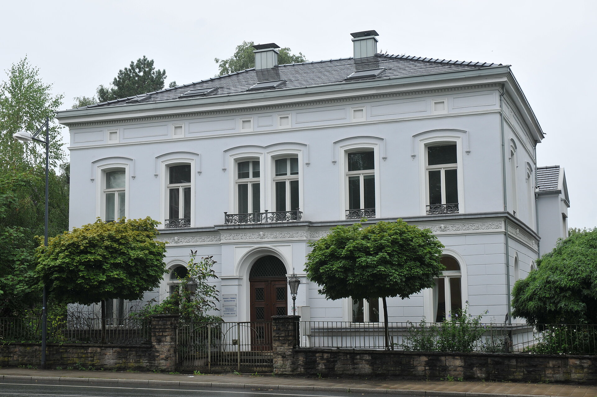 Die Villa Albert Lohmann in Witten.