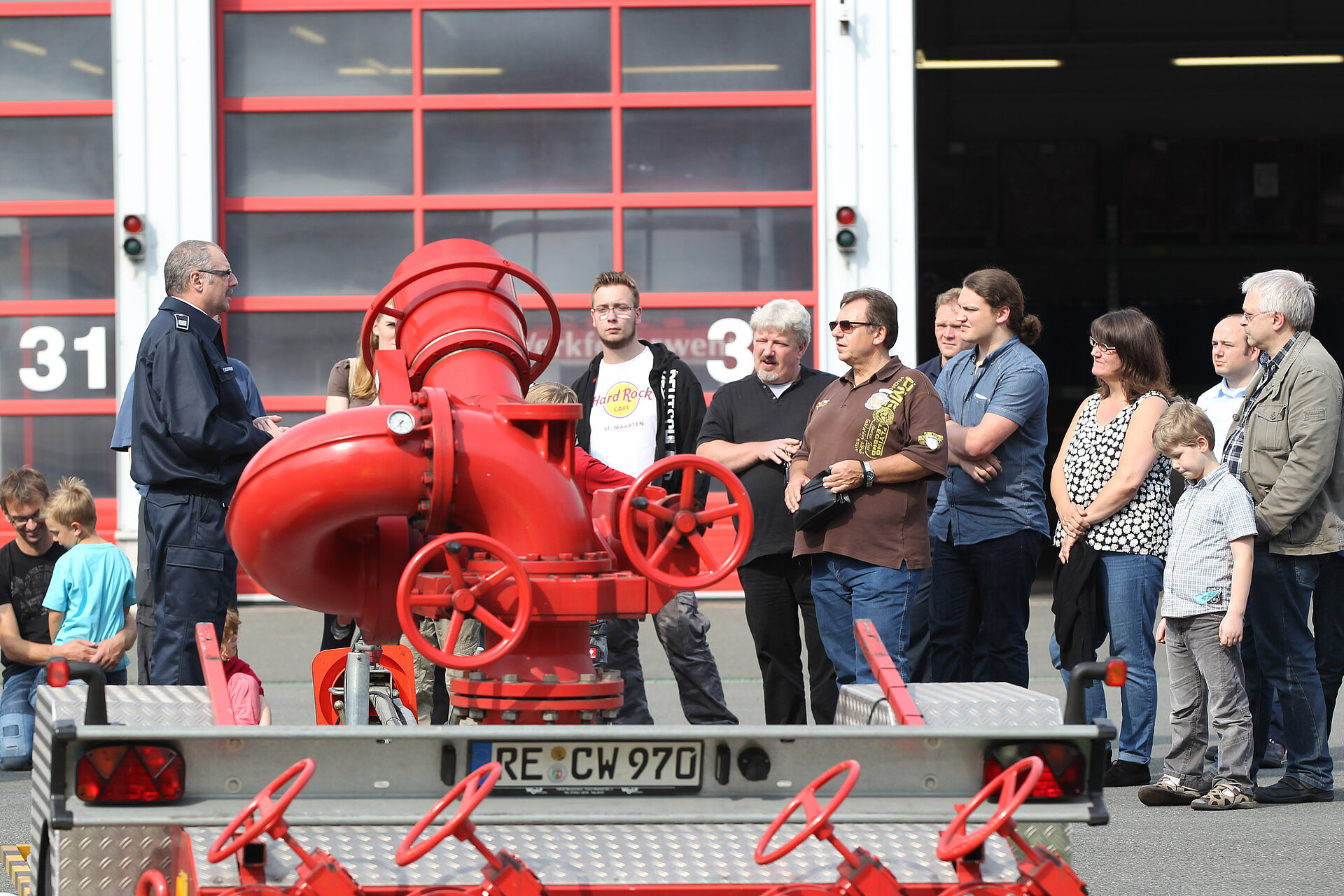 Werksführung im Chemiepark Marl.