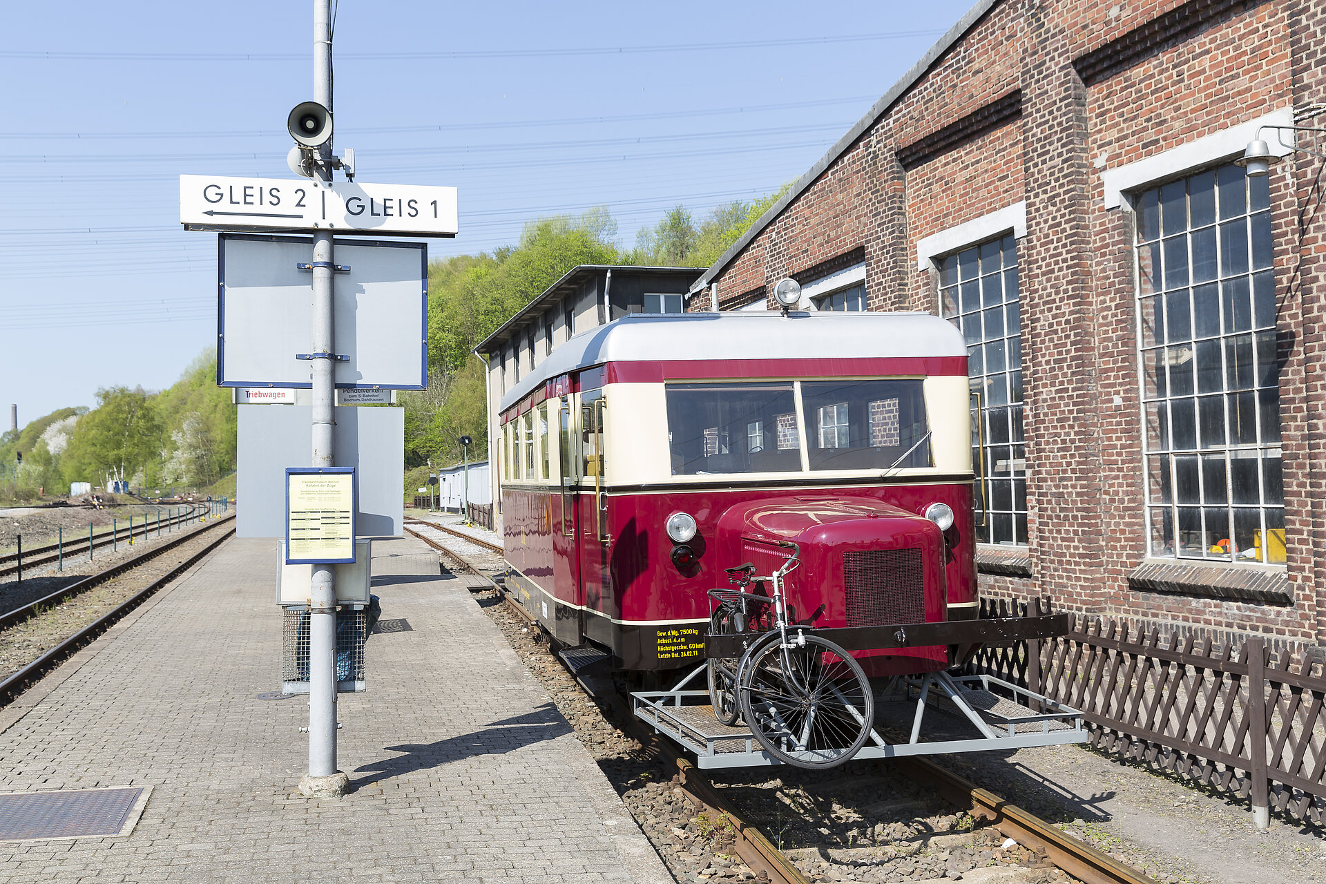 Das Eisenbahnmuseum Bochum.