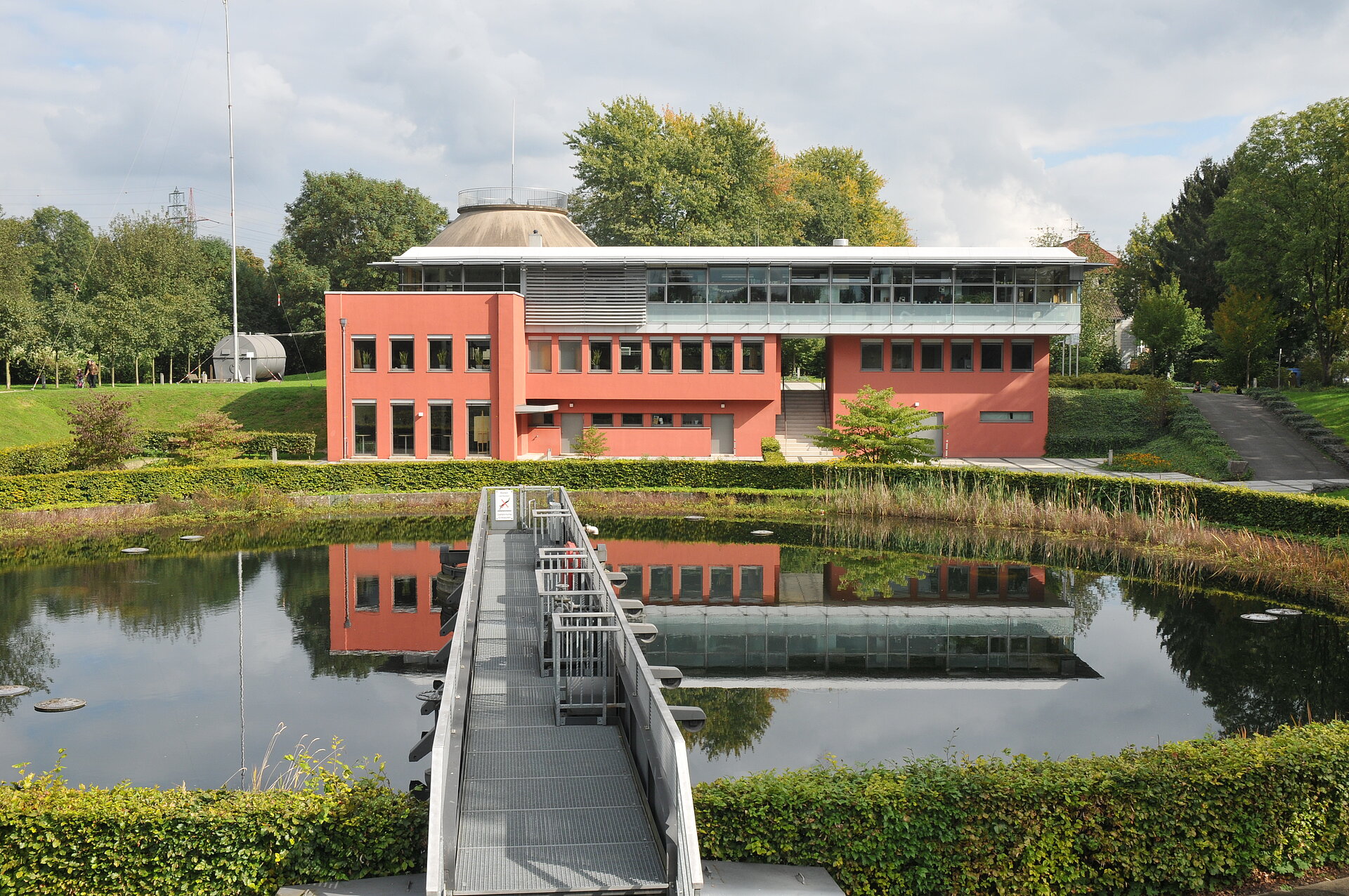 Emscher Klärpark in Oberhausen.