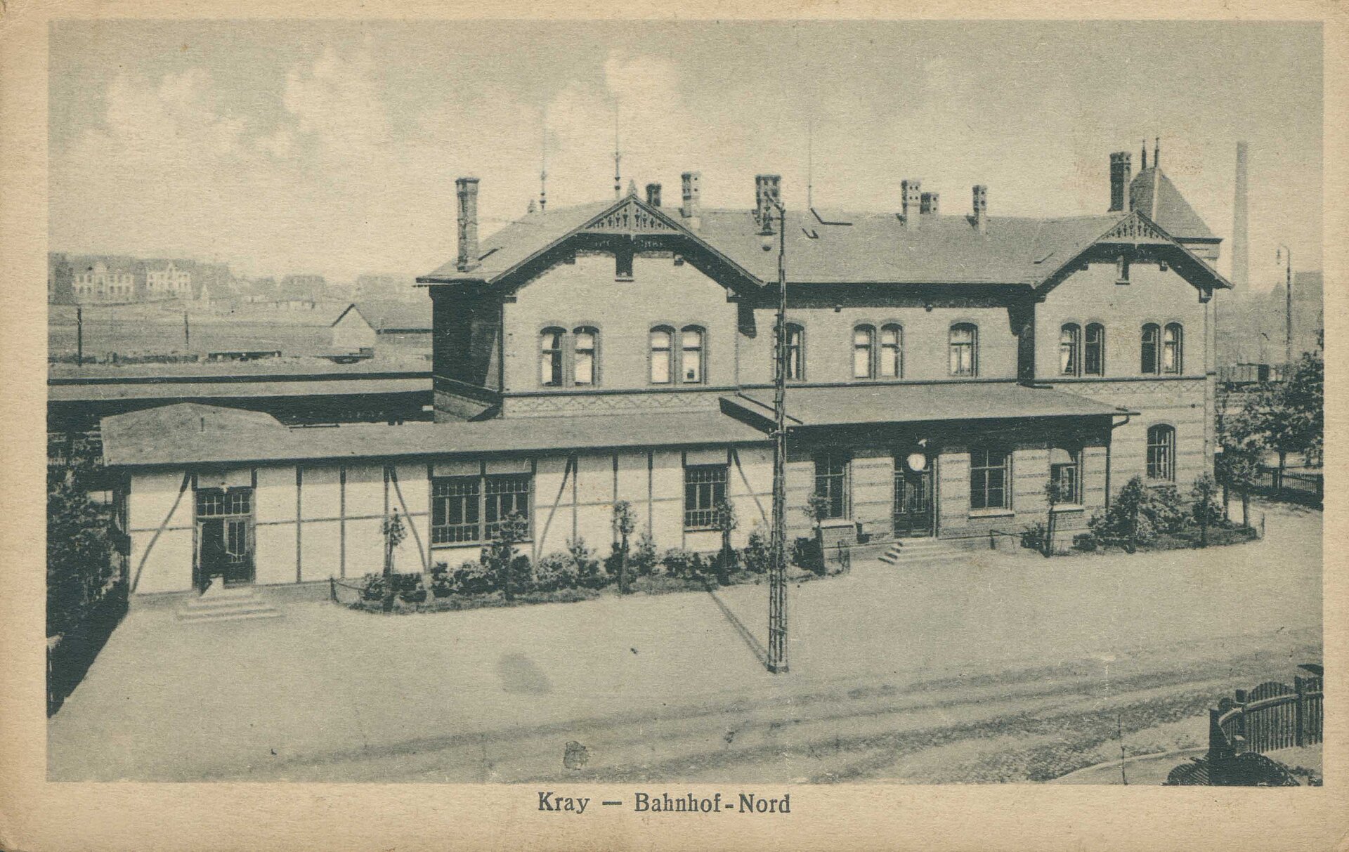 Der Bahnhof Essen-Kray-Nord.