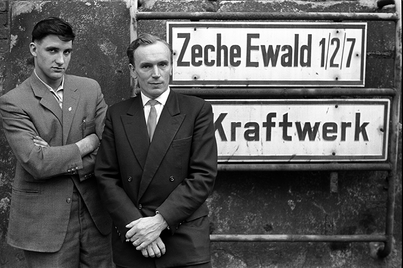 Betriebsräte der Zeche Ewald, Herten, 24. Juli 1960.