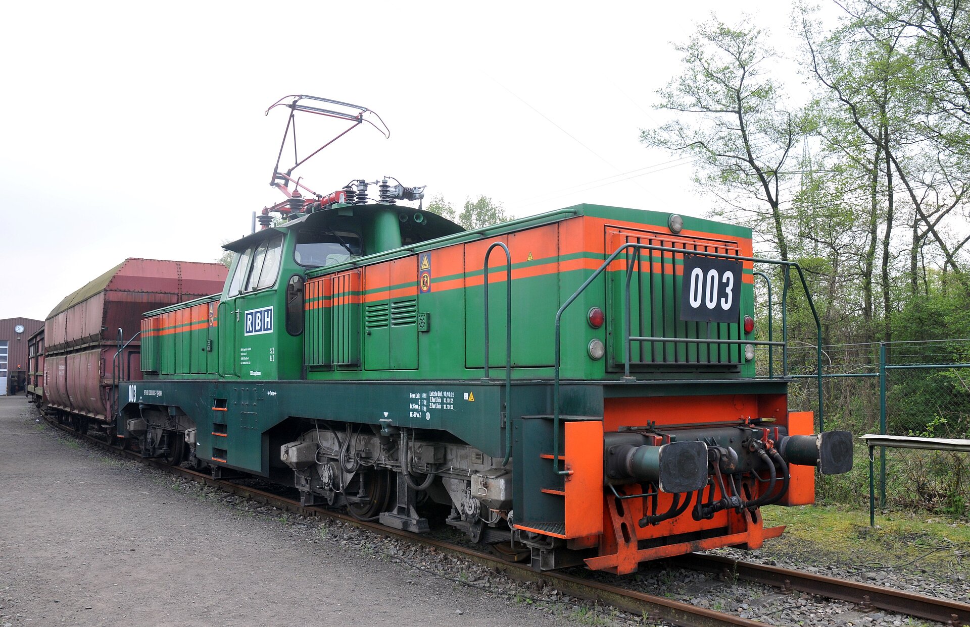 E-Lok der Zechenbahn.