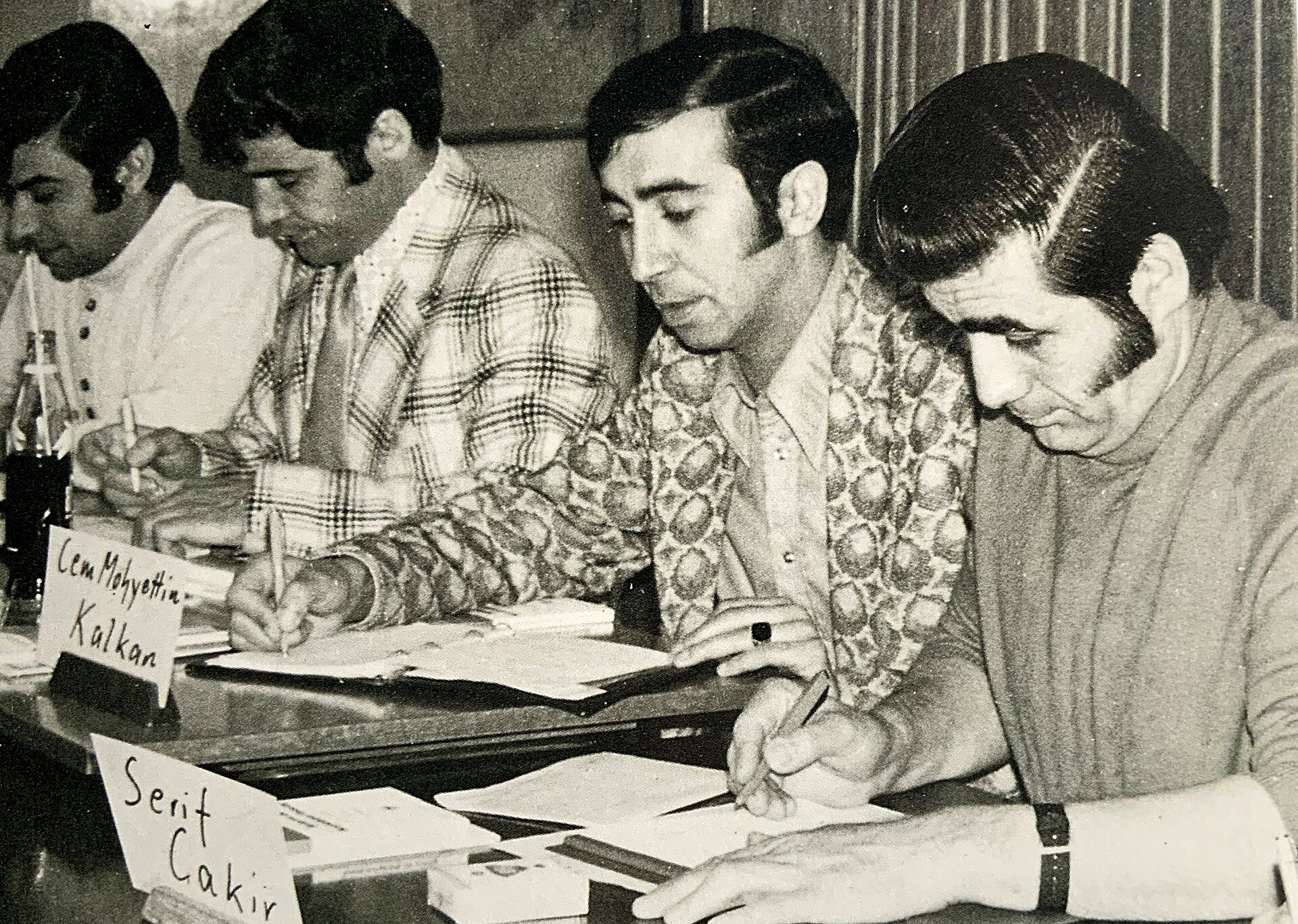 Türkische Bergleute in der IGBE Schule Haltern, 1965; 