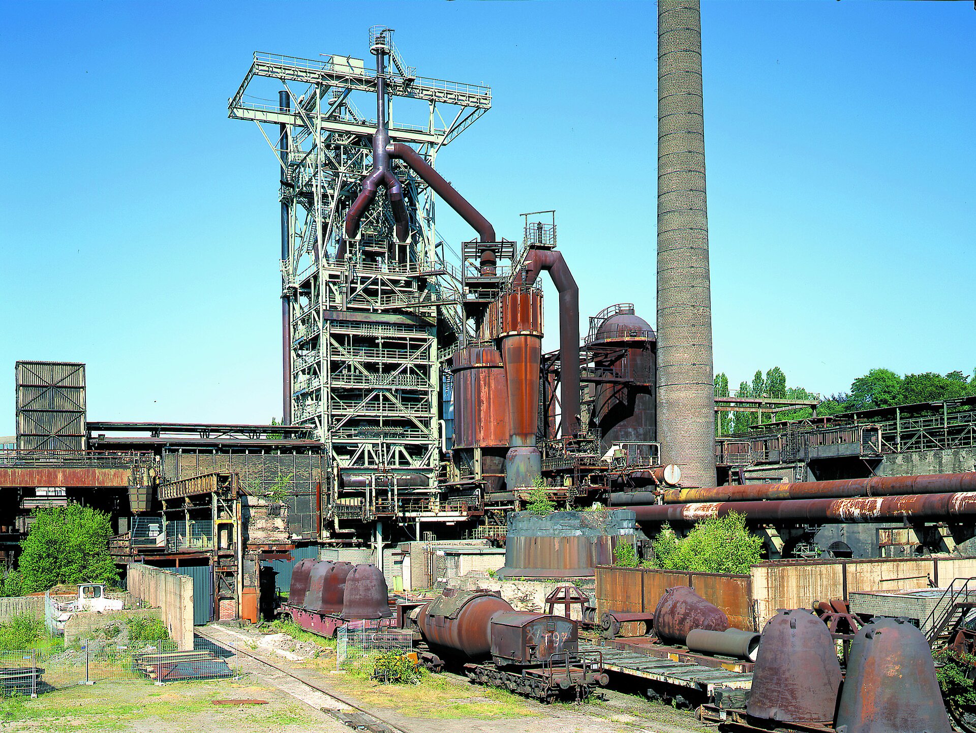 Die Henrichshütte Hattingen ist ein Ankerpunkt auf der Route der Industriekultur.