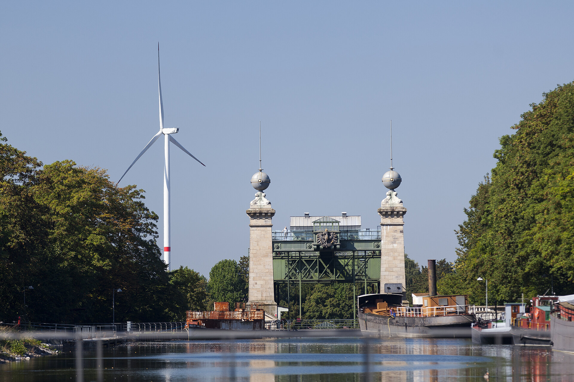Das Schiffshebewerk Henrichenburg in Waltrop.