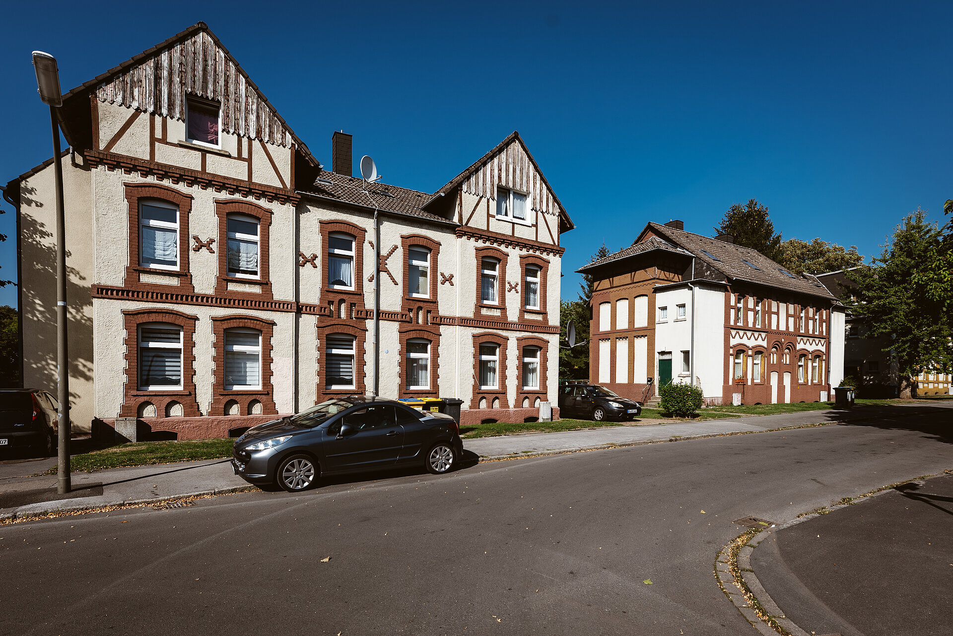 Die Alte Kolonie Eving in Dortmund.