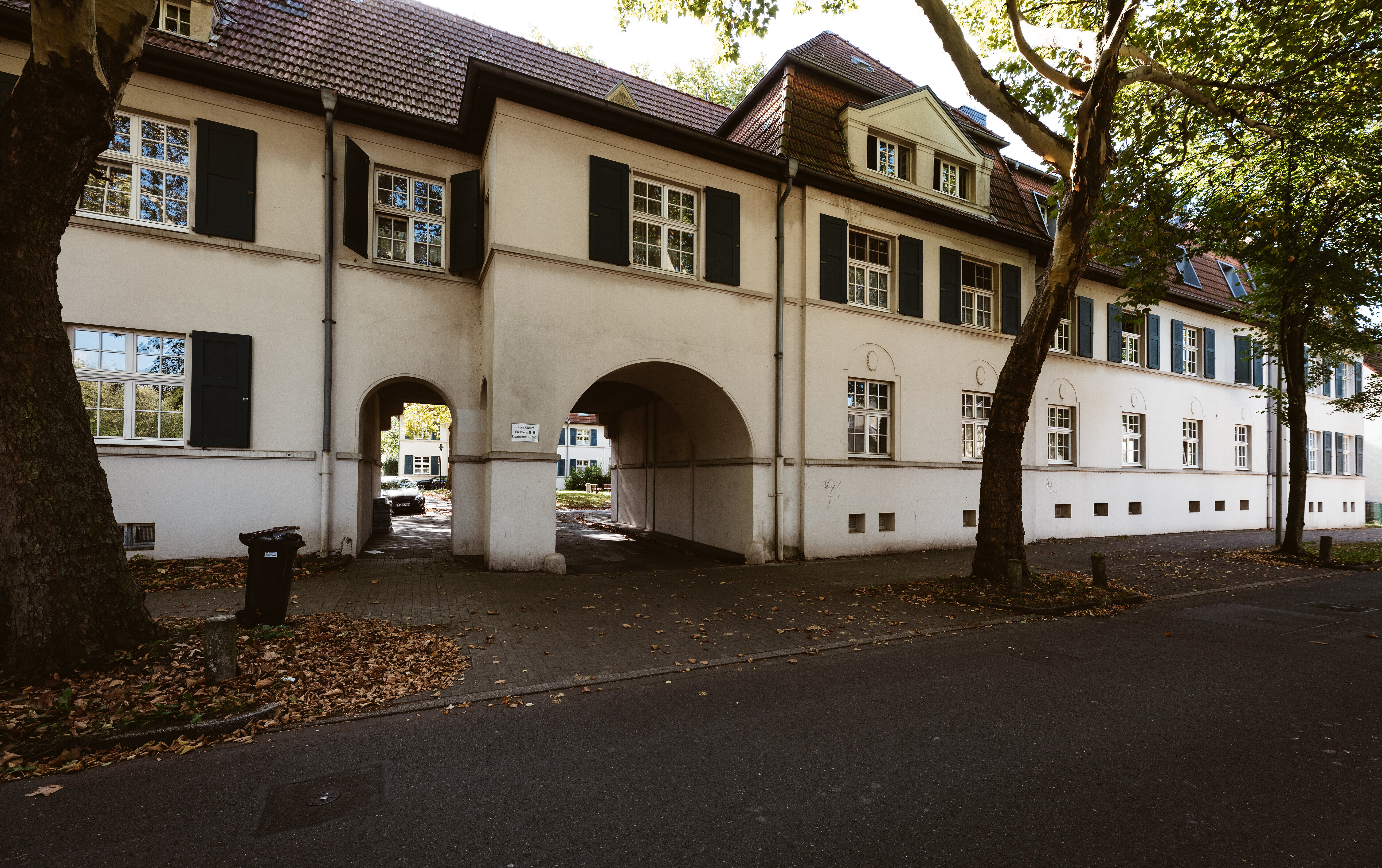 Die Siedlung Flöz Dickebank in Gelsenkirchen.