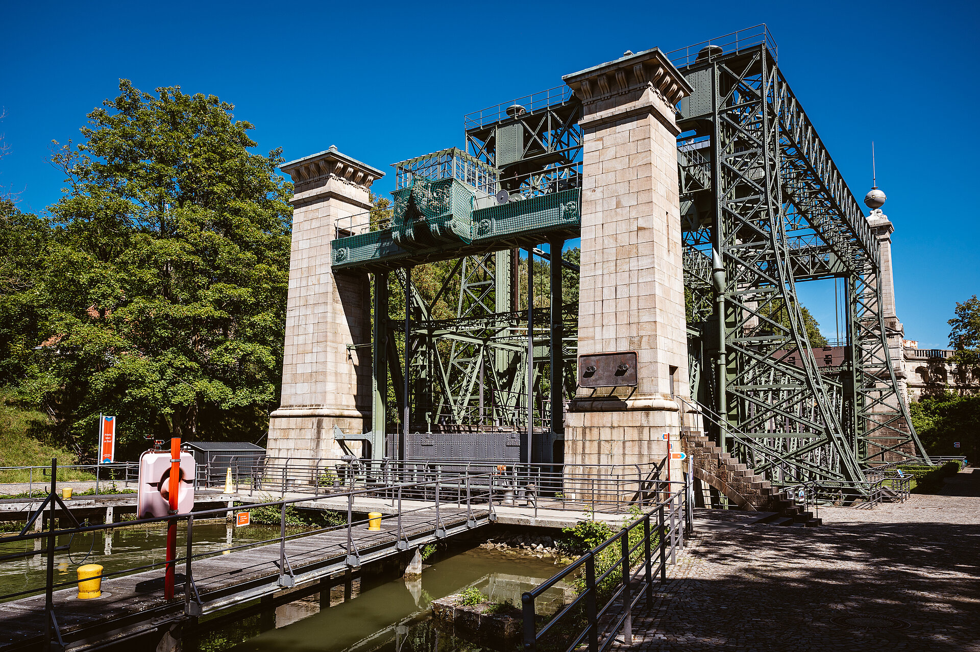 Das Schiffshebewerk Henrichenburg in Waltrop.