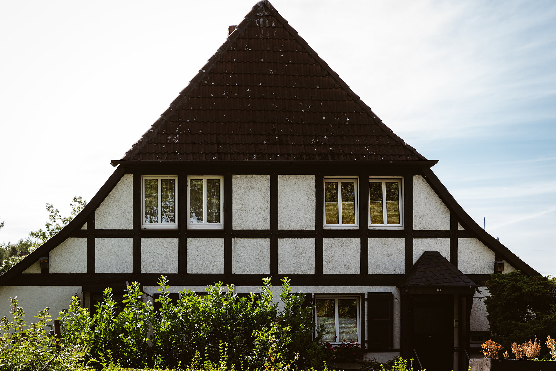 Die Siedlung Dahlhauser Heide in Bochum.