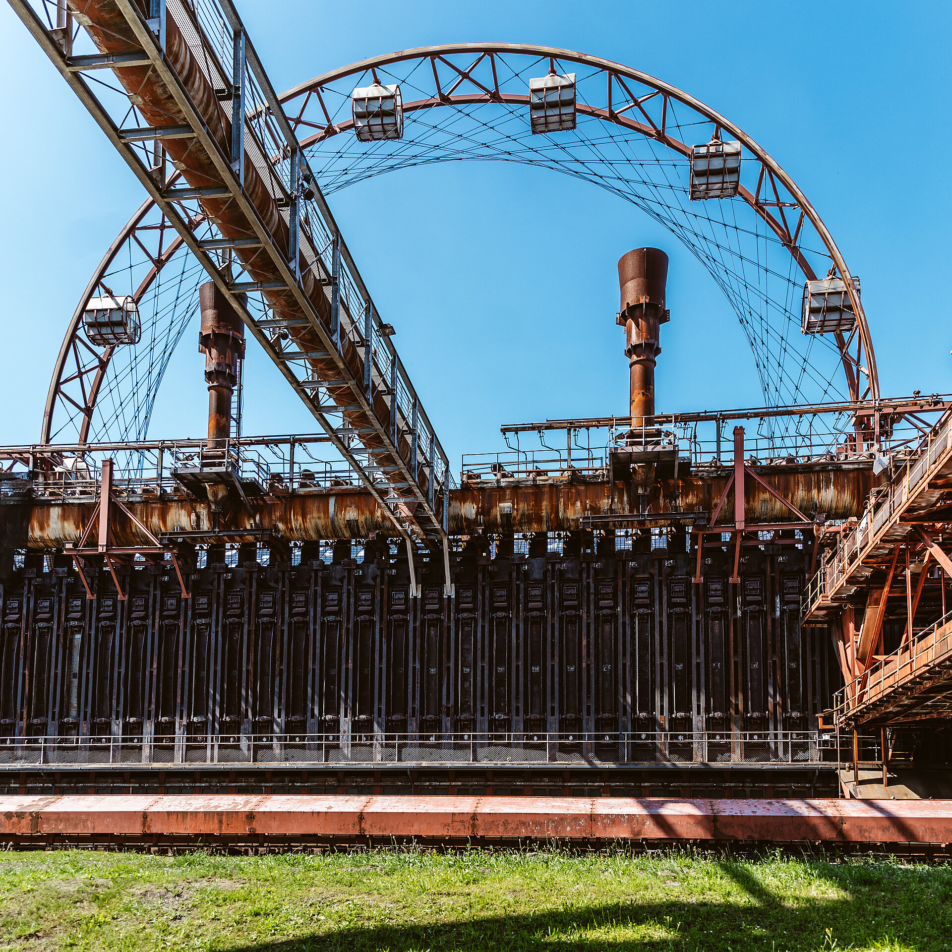 Beeindruckende Bauten: das Gelände der Kokerei Zollverein.
