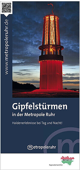 Die Broschüre "Gipfelstürmen" liefert eine Übersicht über die Halden im Ruhrgebiet.