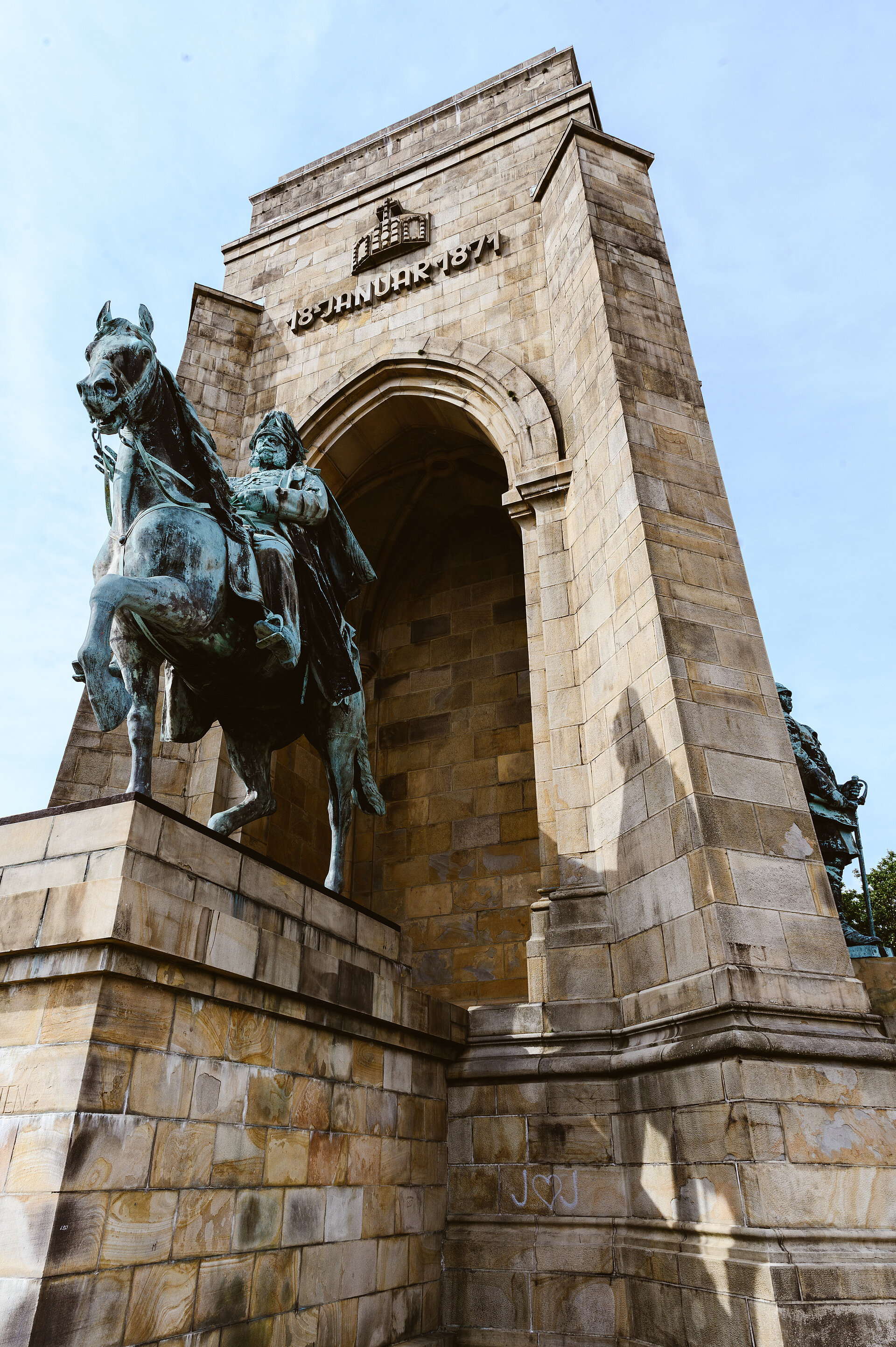 Das Kaiser-Wilhelm-Denkmal in Dortmund.