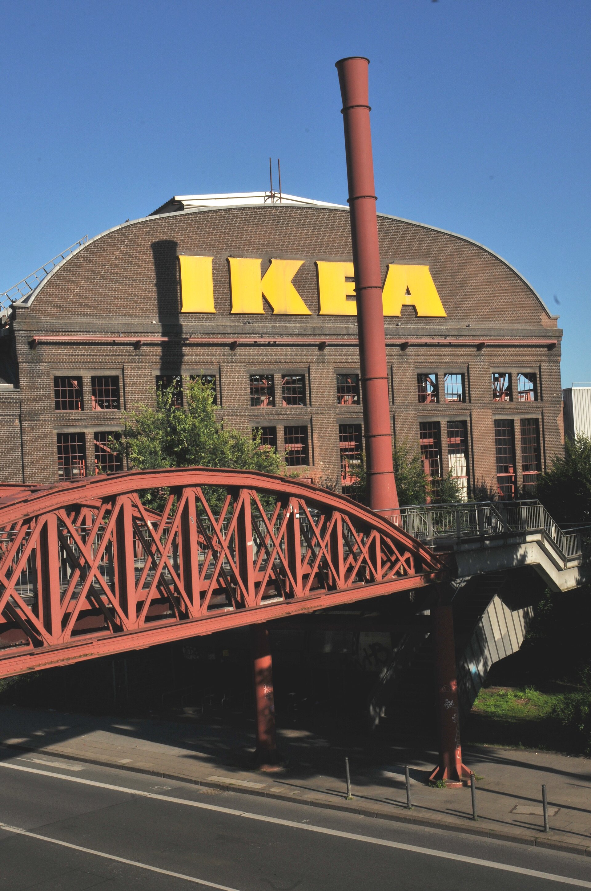 Ehemaliges Press- und Hammerwerk von Krupp, heute: Parkhaus.