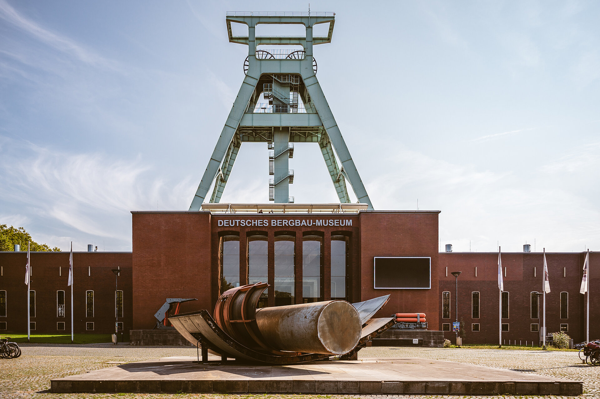 Das Deutsche Bergbau-Museum Bochum ist ein Ankerpunkt auf der Route Industriekultur.