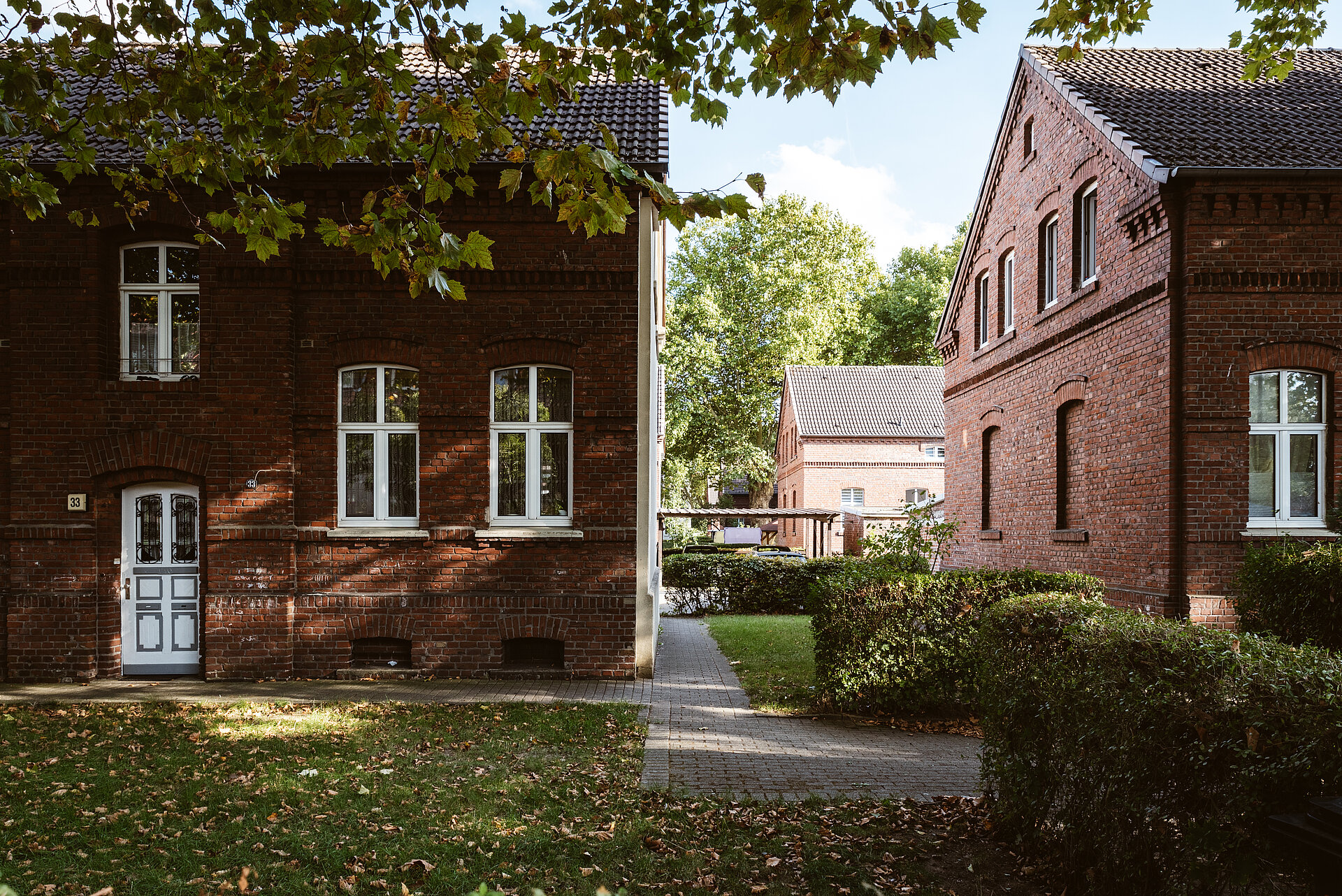 Die Siedlung Ziethenstraße in Lünen wurde für die Arbeiter der Zeche Preußen errichtet.