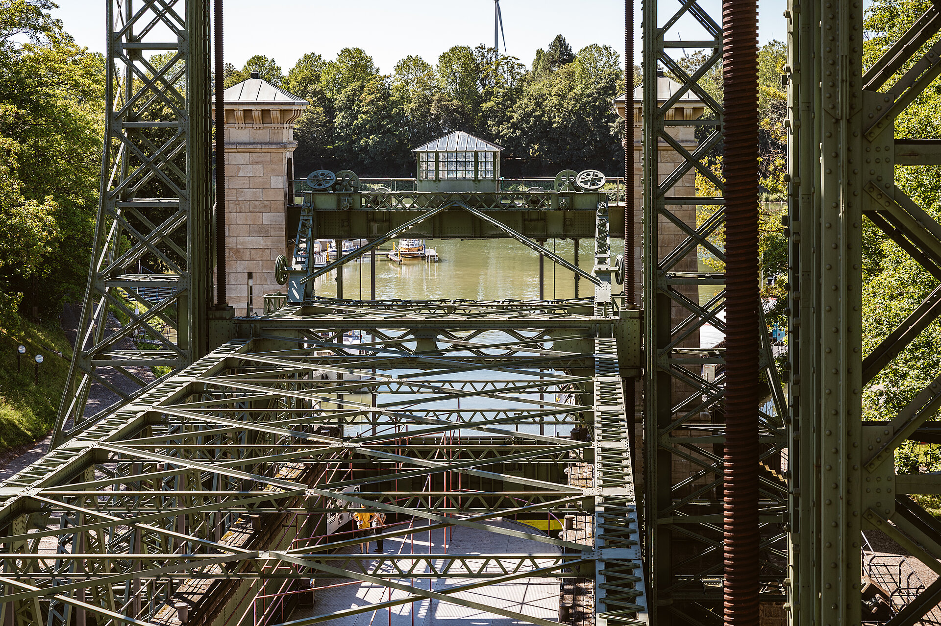 Das Schiffshebewerk Henrichenburg in Waltrop.