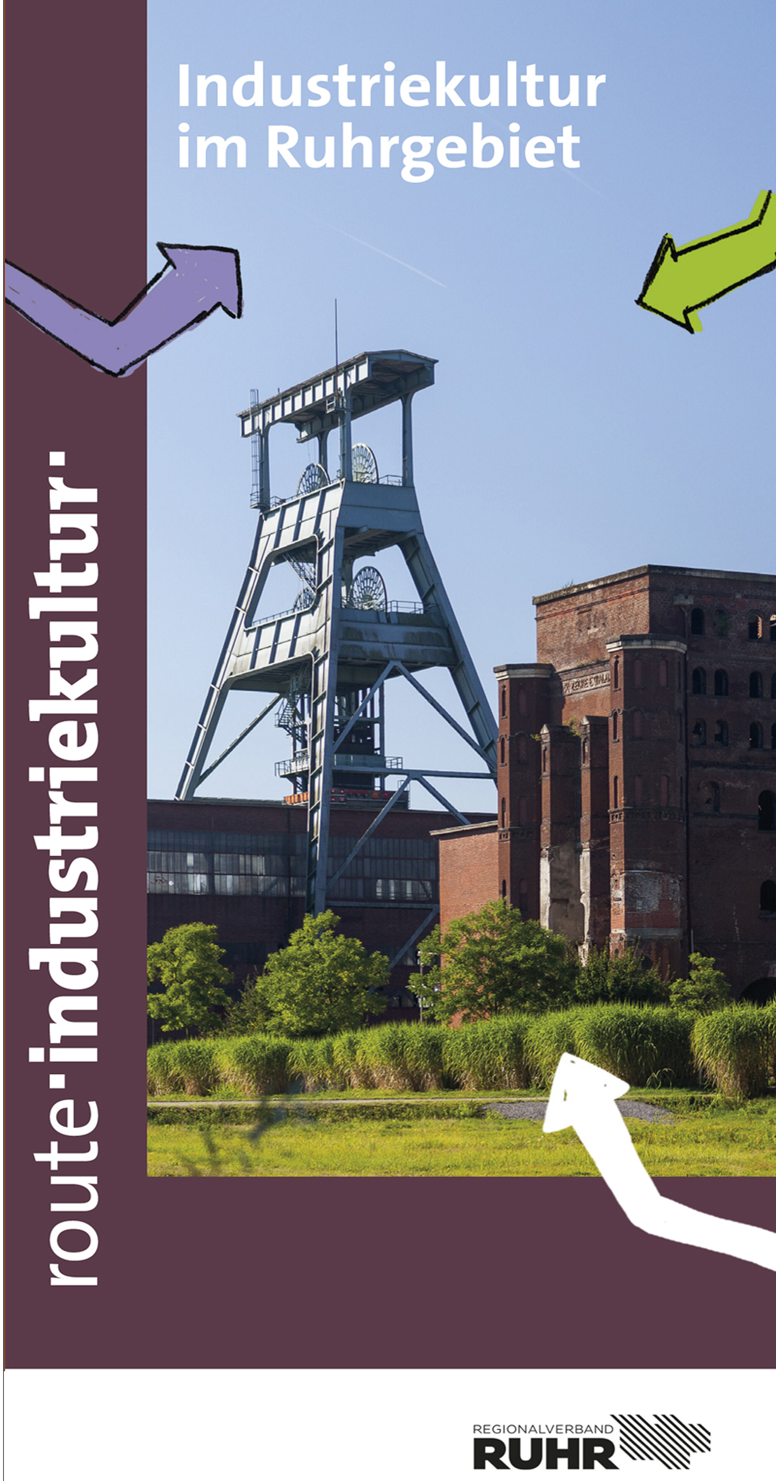Der Flyer "Industriekultur im Ruhrgebiet" liefert einen ersten Einblick ins Thema Industriekultur.