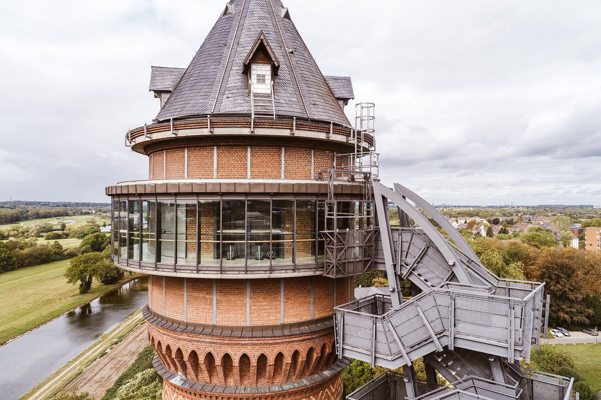 Das Aquarius Wassermuseum in Mülheim.