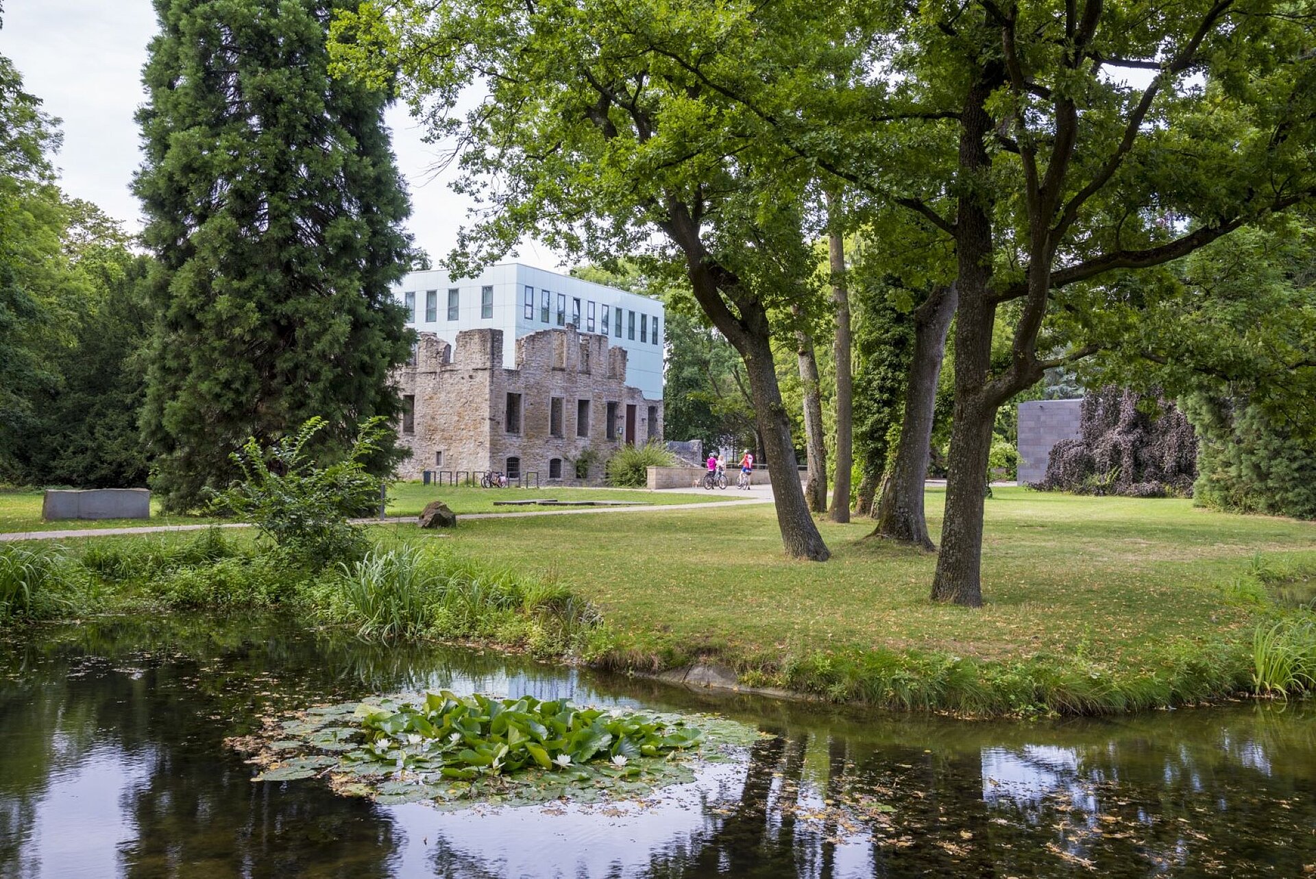 Park von Haus Weitmar in Bochum.