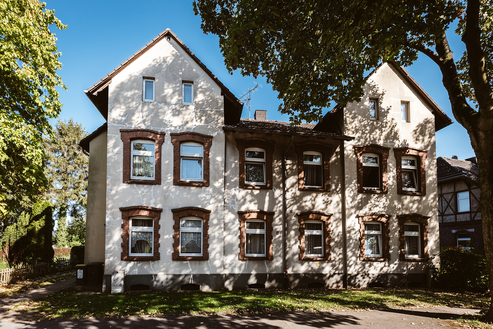 Die Alte Kolonie Eving in Dortmund.