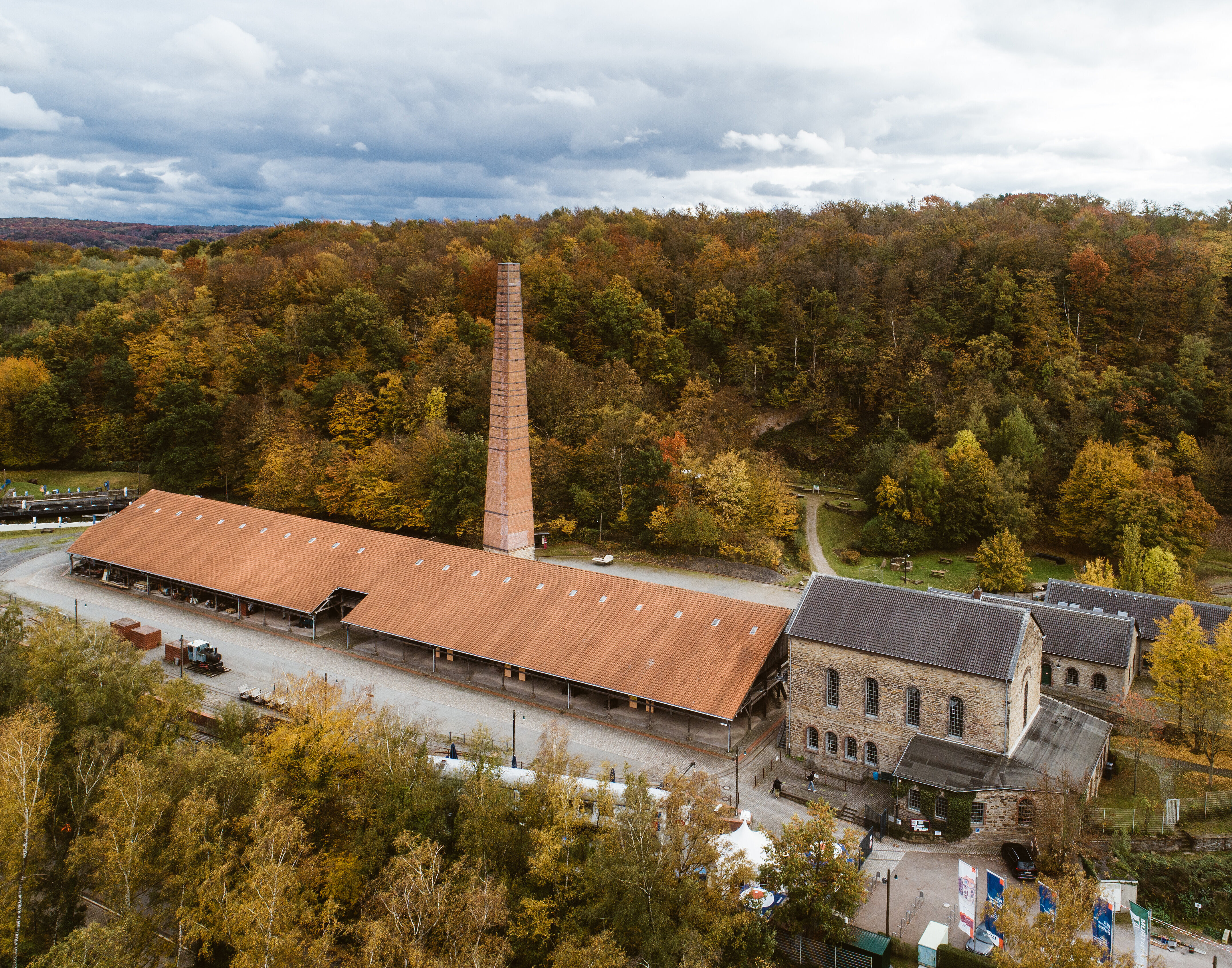Die Zeche Nachtigall in Witten.