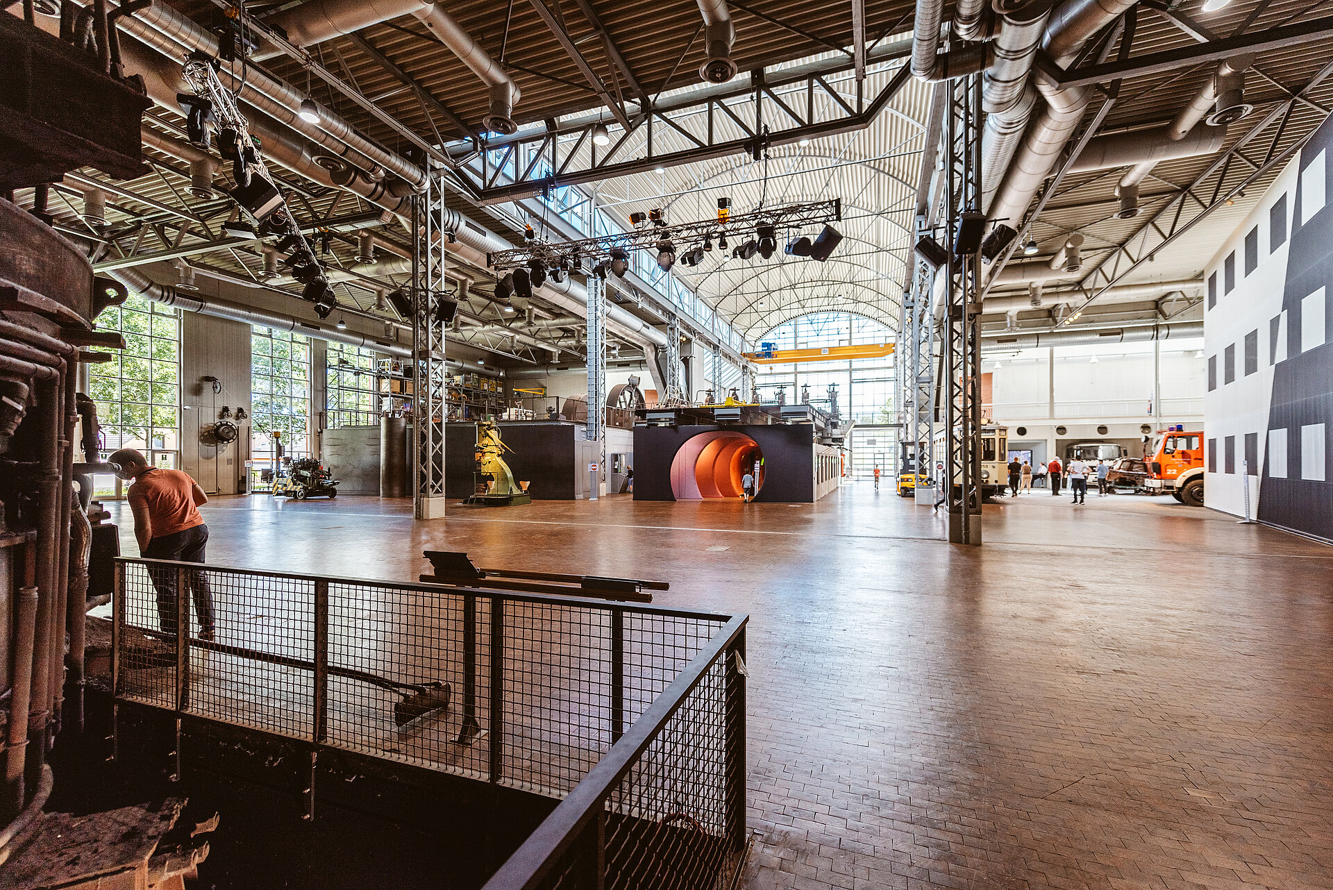 Ausstellung "Transportieren und Befördern".