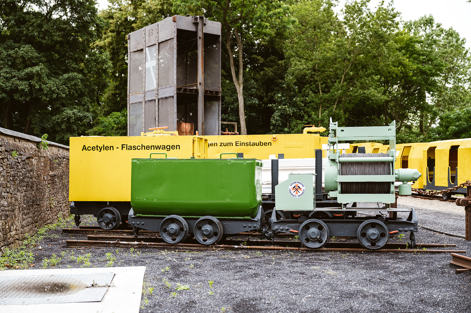 Auf dem Gelände des Zechenparks gibt es viel zu entdecken.