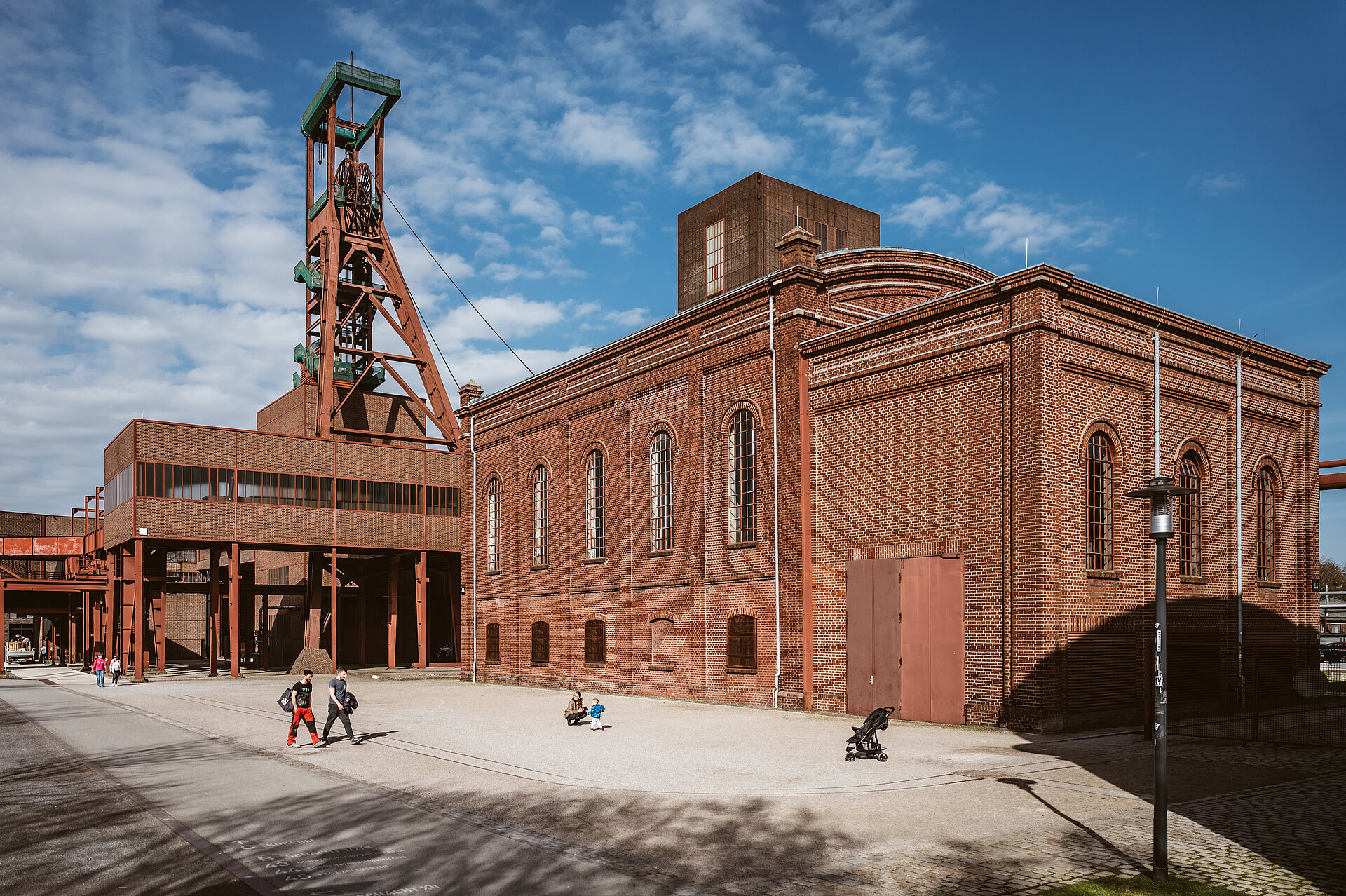 Der Zollverein-Gründerschacht 1/2/8.