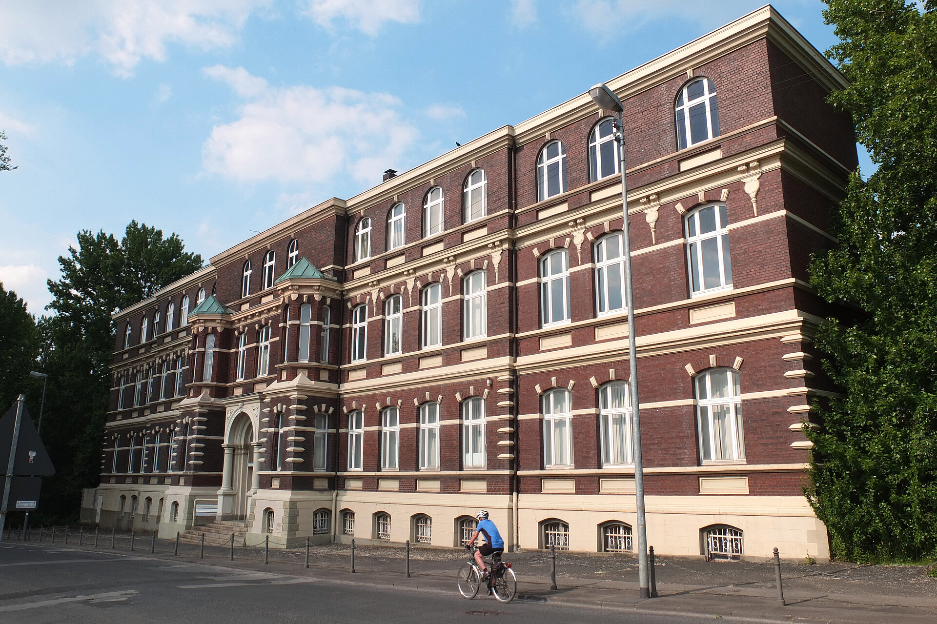 Verwaltungsgebäude der Rombacher Hütte in Bochum.