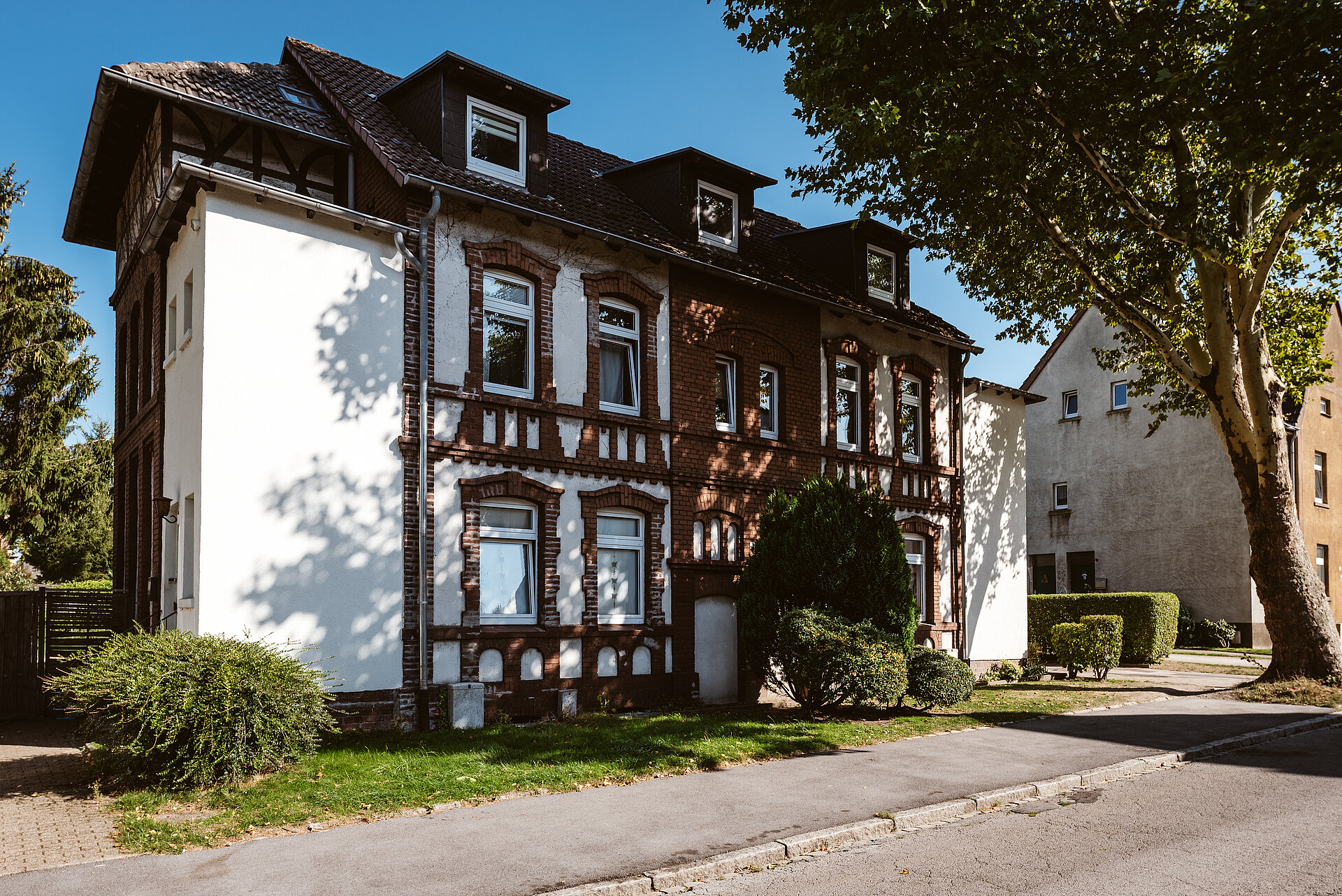 Die Alte Kolonie Eving in Dortmund.