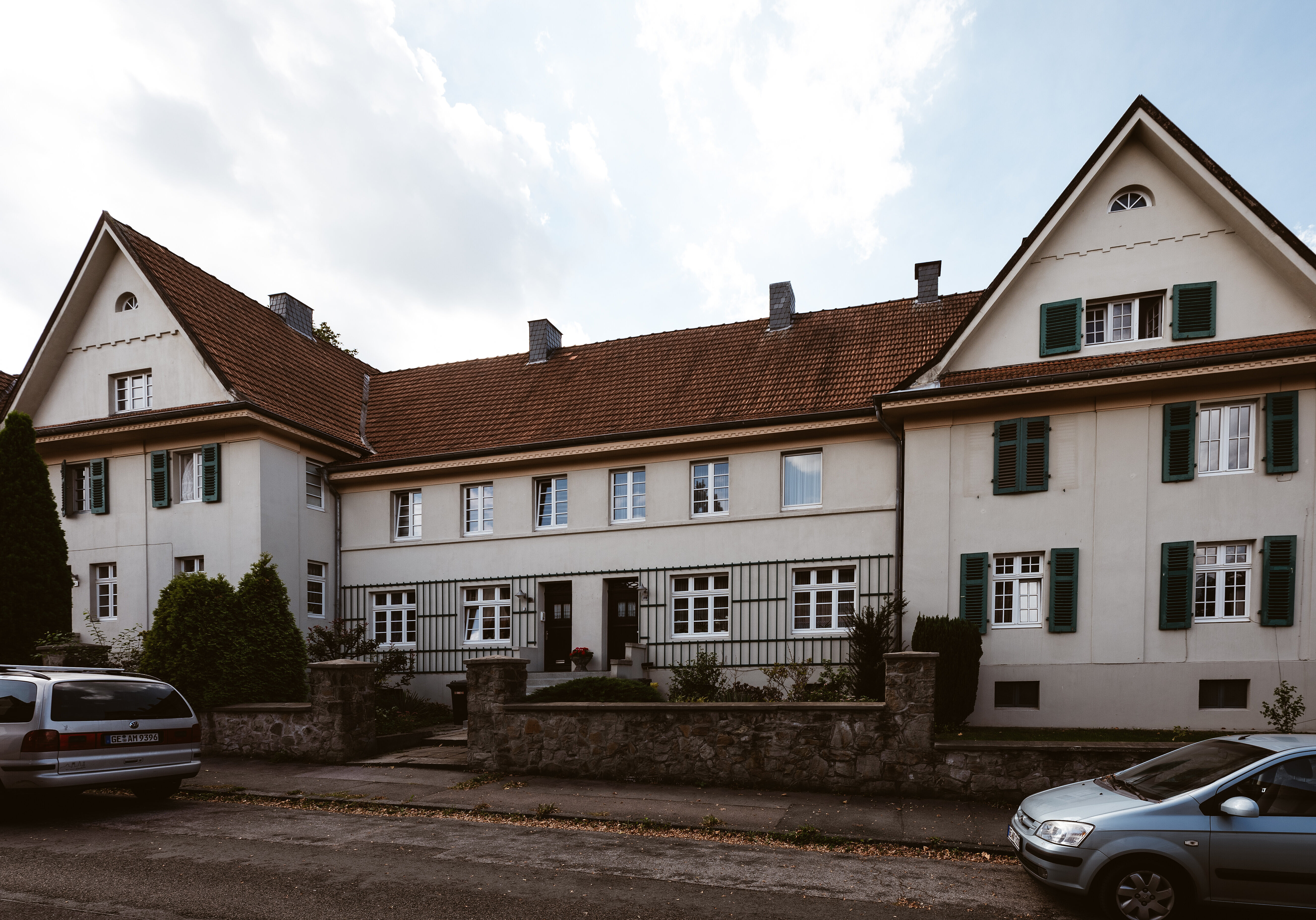 Die Siedlung Schüngelberg in Gelsenkirchen gehörte zur Zeche Hugo und ist eine der wichtigsten Bausteine der IBA Emscherpark.