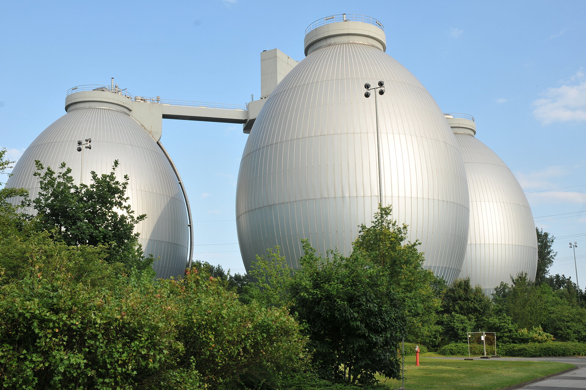 Klärwerk Emschermündung in Dinslaken.