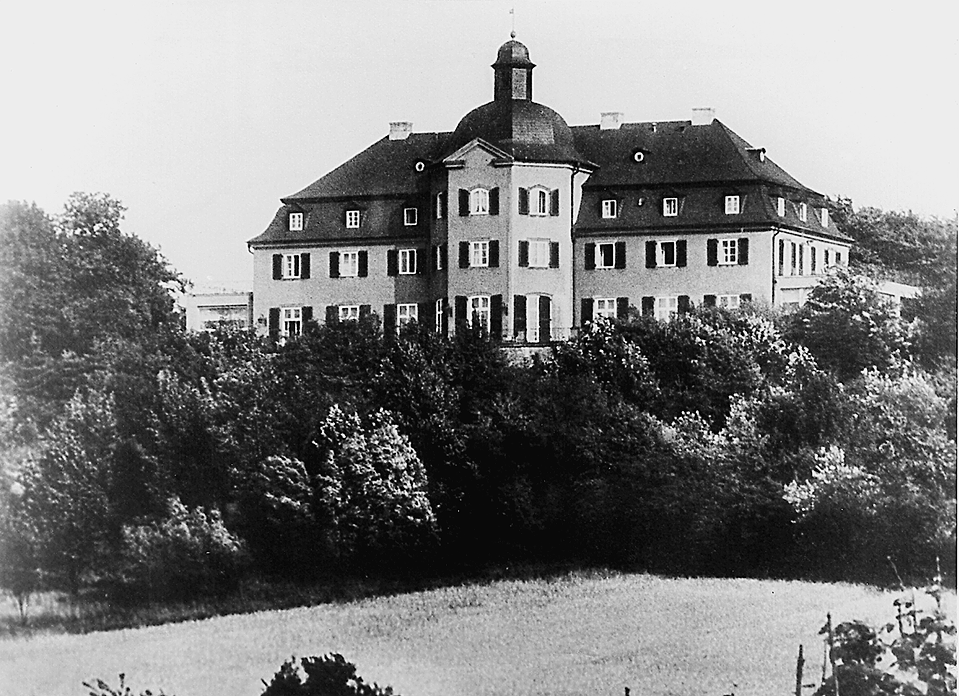 Historisches Foto vom Charlottenhof in Essen.
